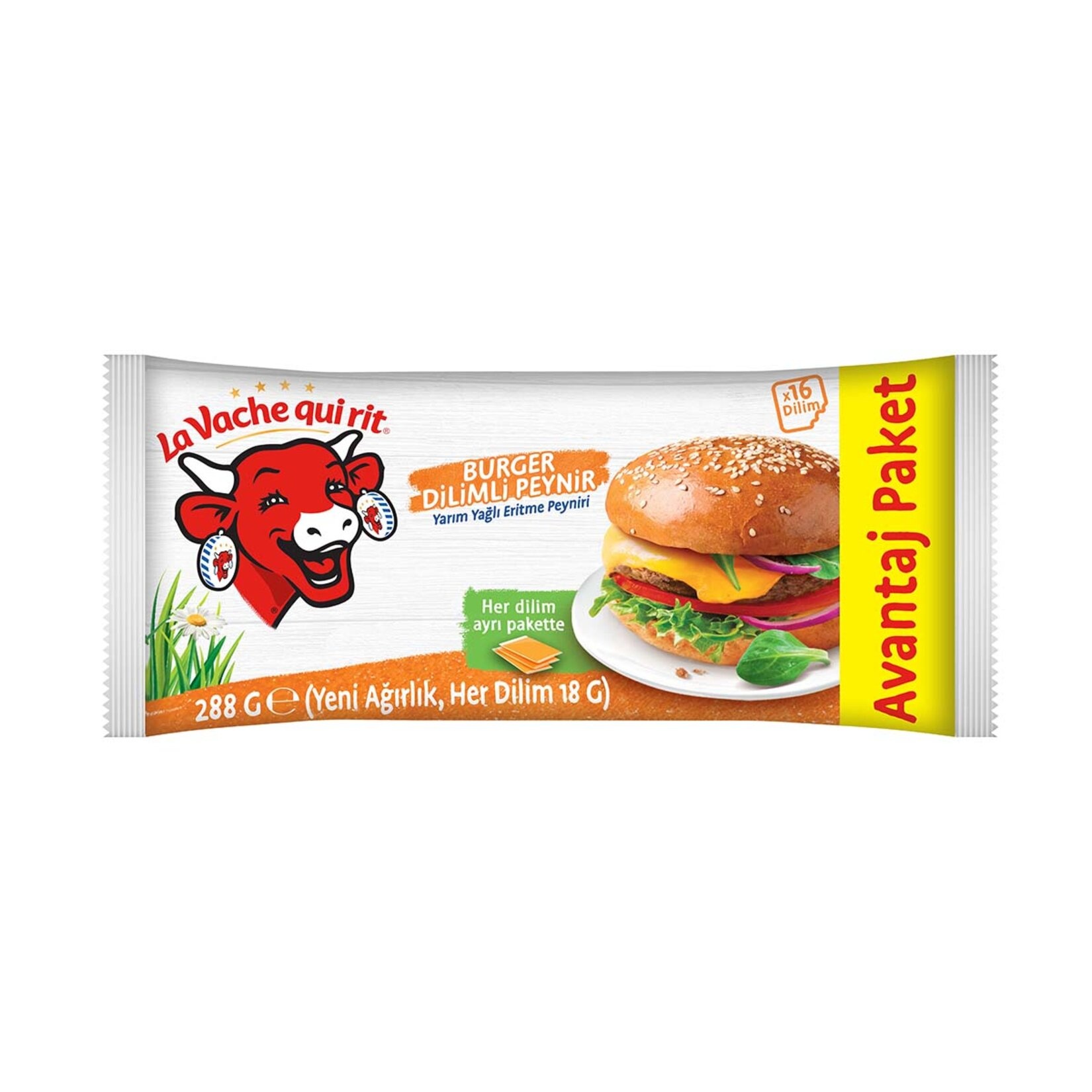 La Vache Qui Rit Burger Dilimli Peynir 288 Gr