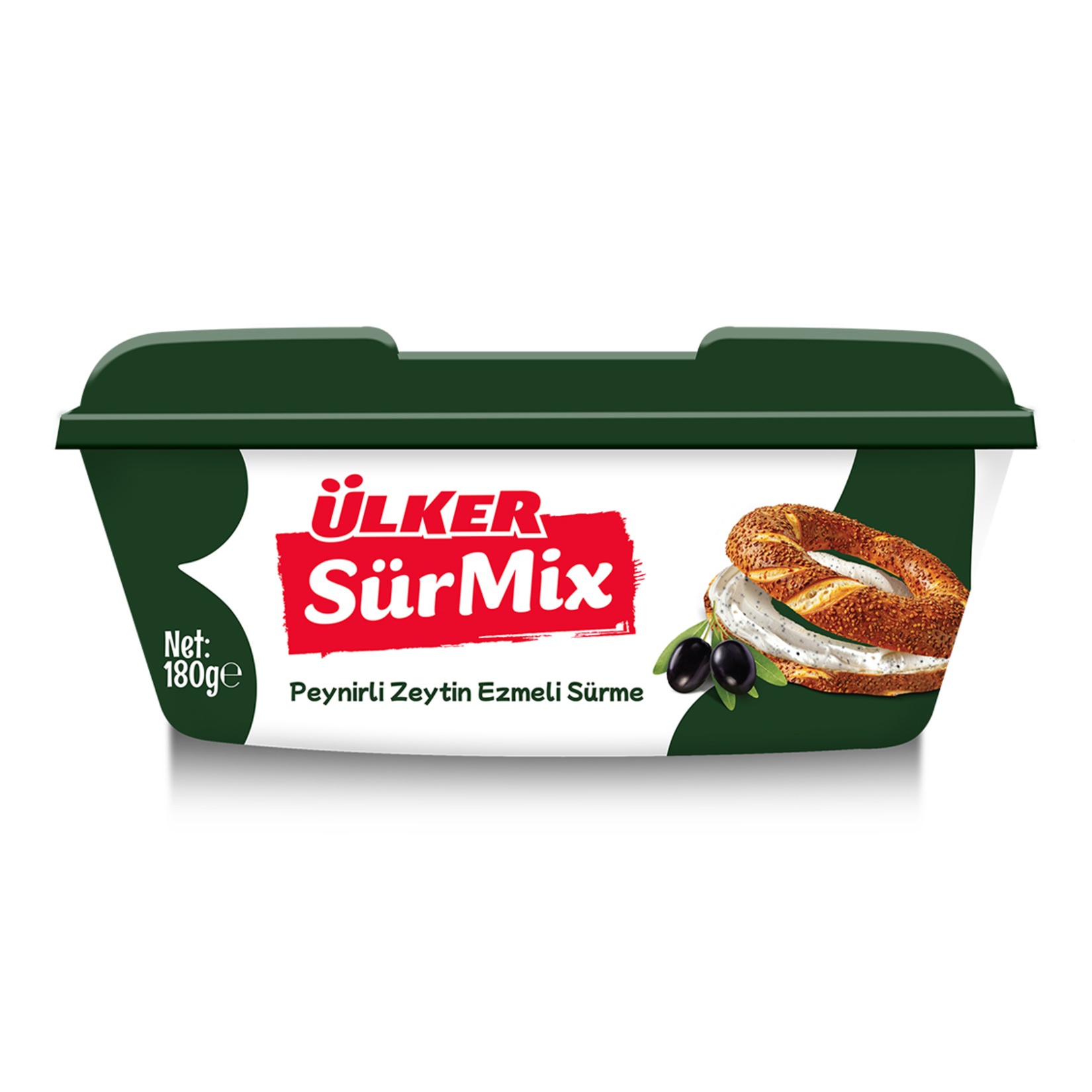 Ülker Sürmix Peynirli Zeytin Ezmeli Sürme 180 Gr