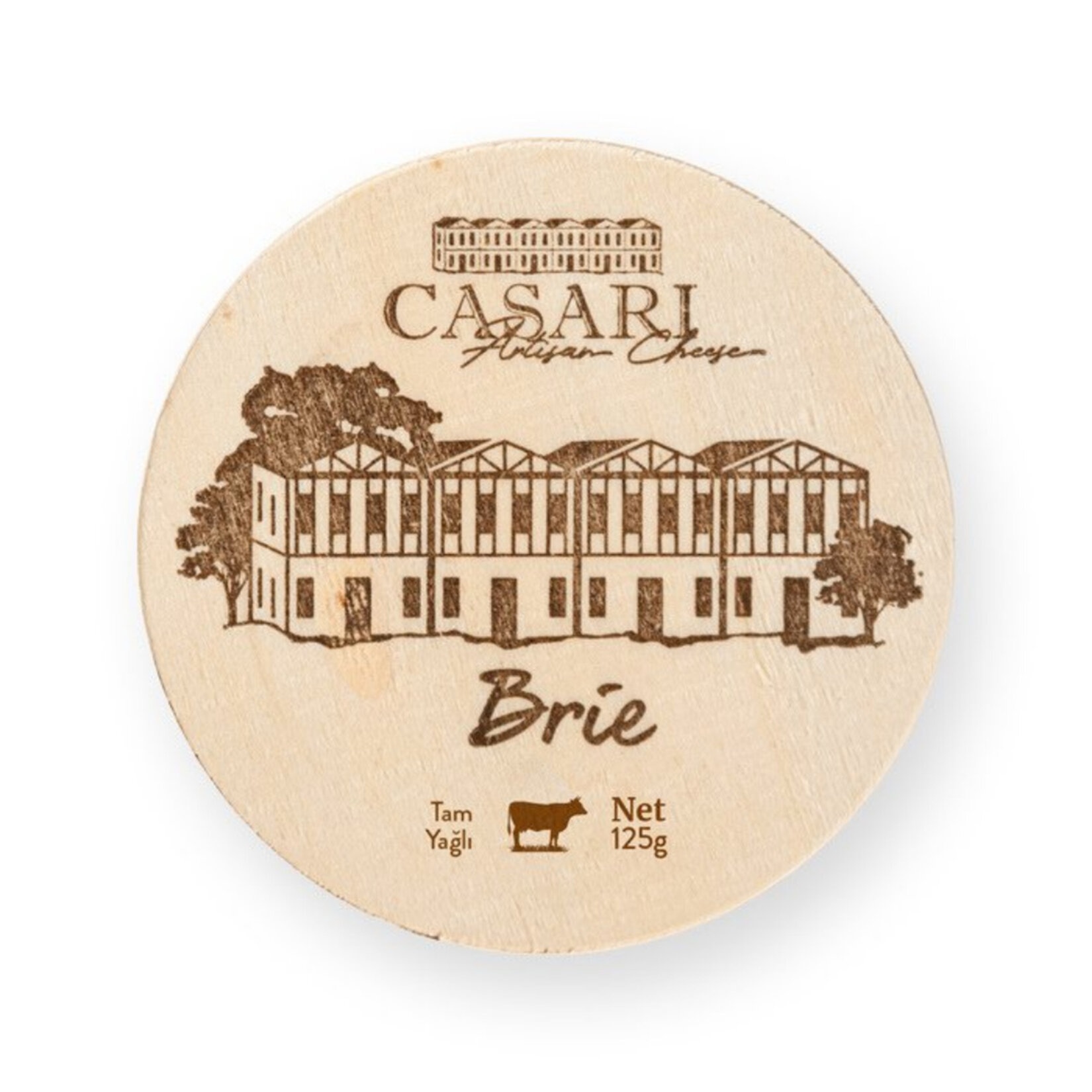 Casari Tam Yağlı Brie Peyniri Konserve 125 Gr