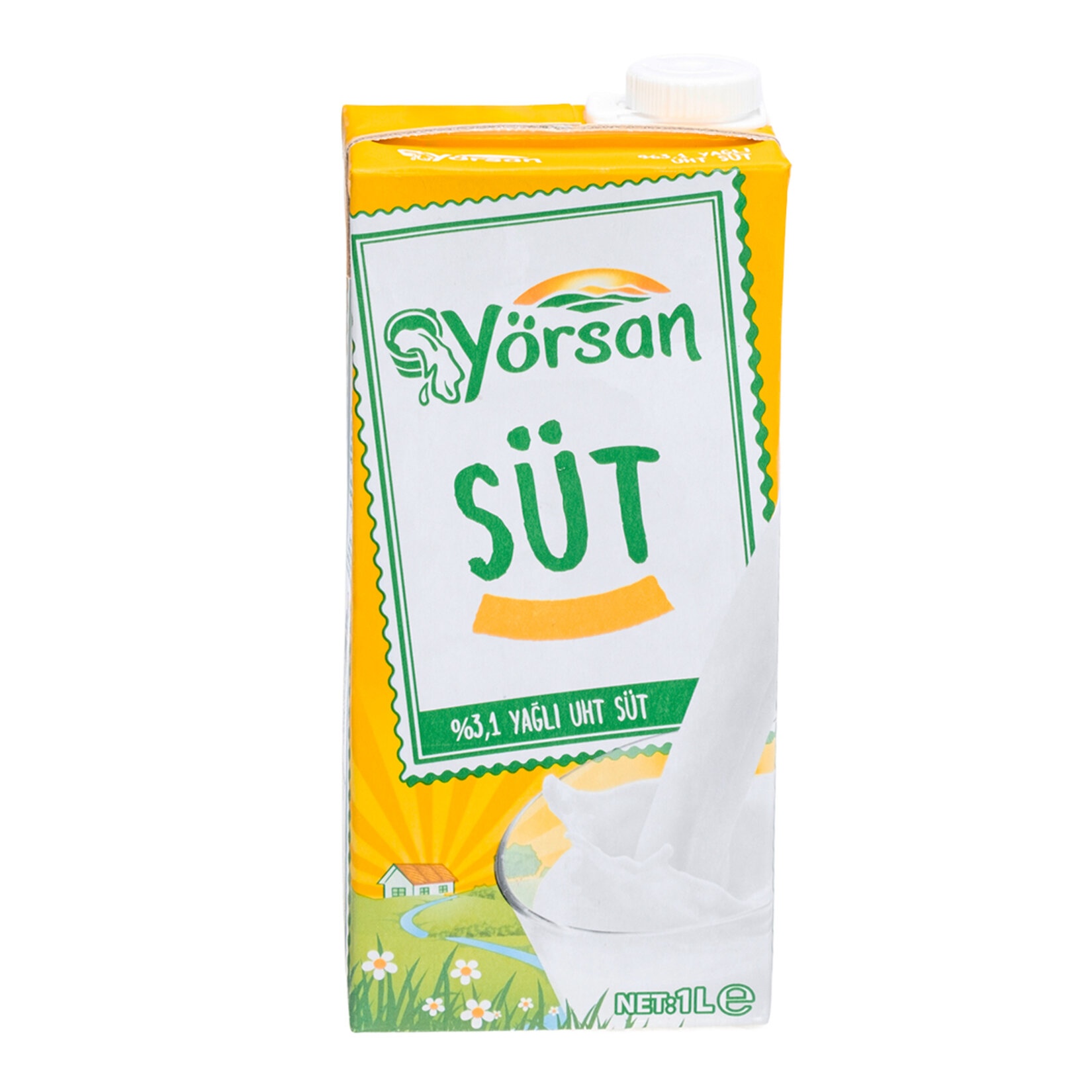 Yörsan %3 Yağlı Uht Süt 1 Lt