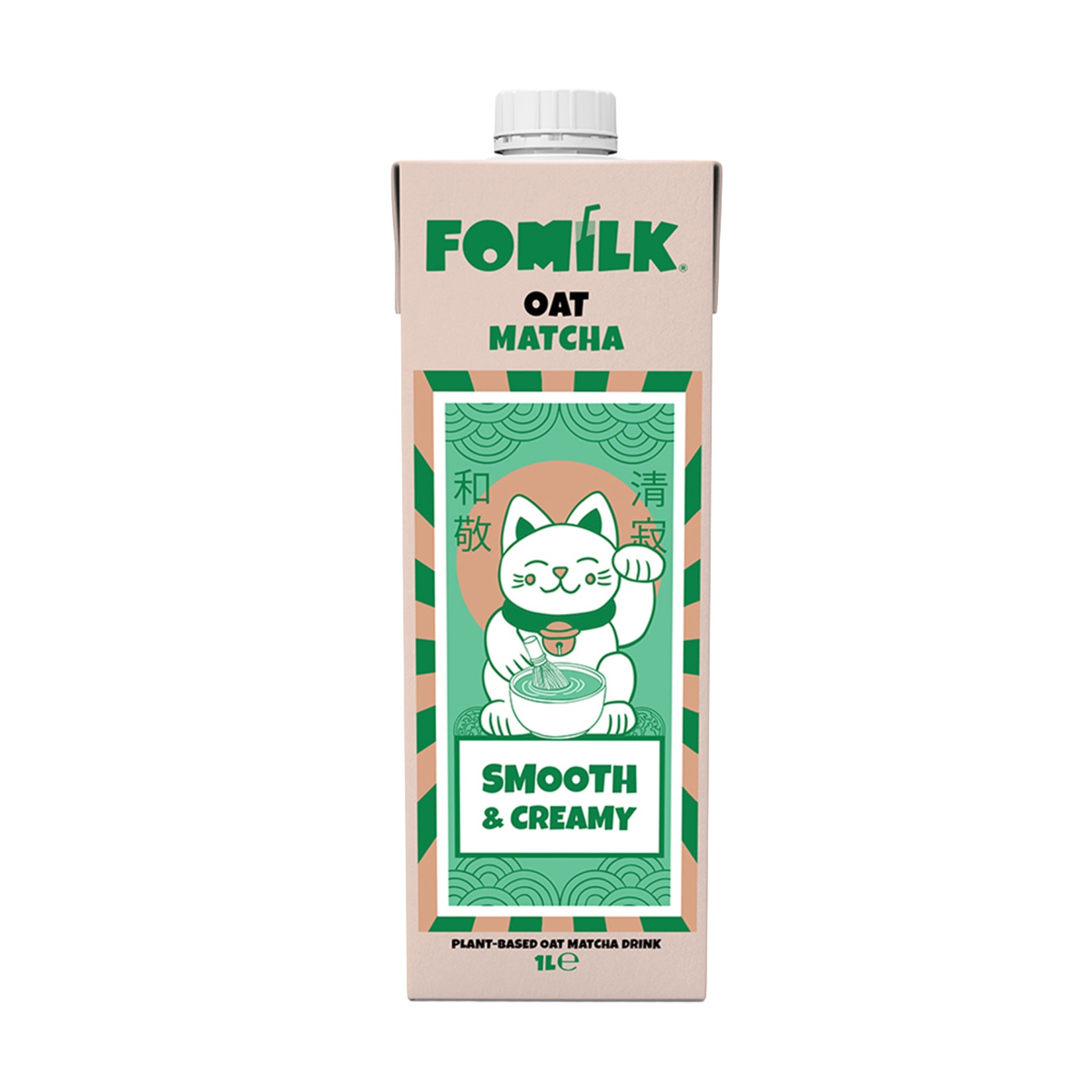 Fomilk Bitkisel Bazlı Yulaflı Matchalı İçecek 1 Lt