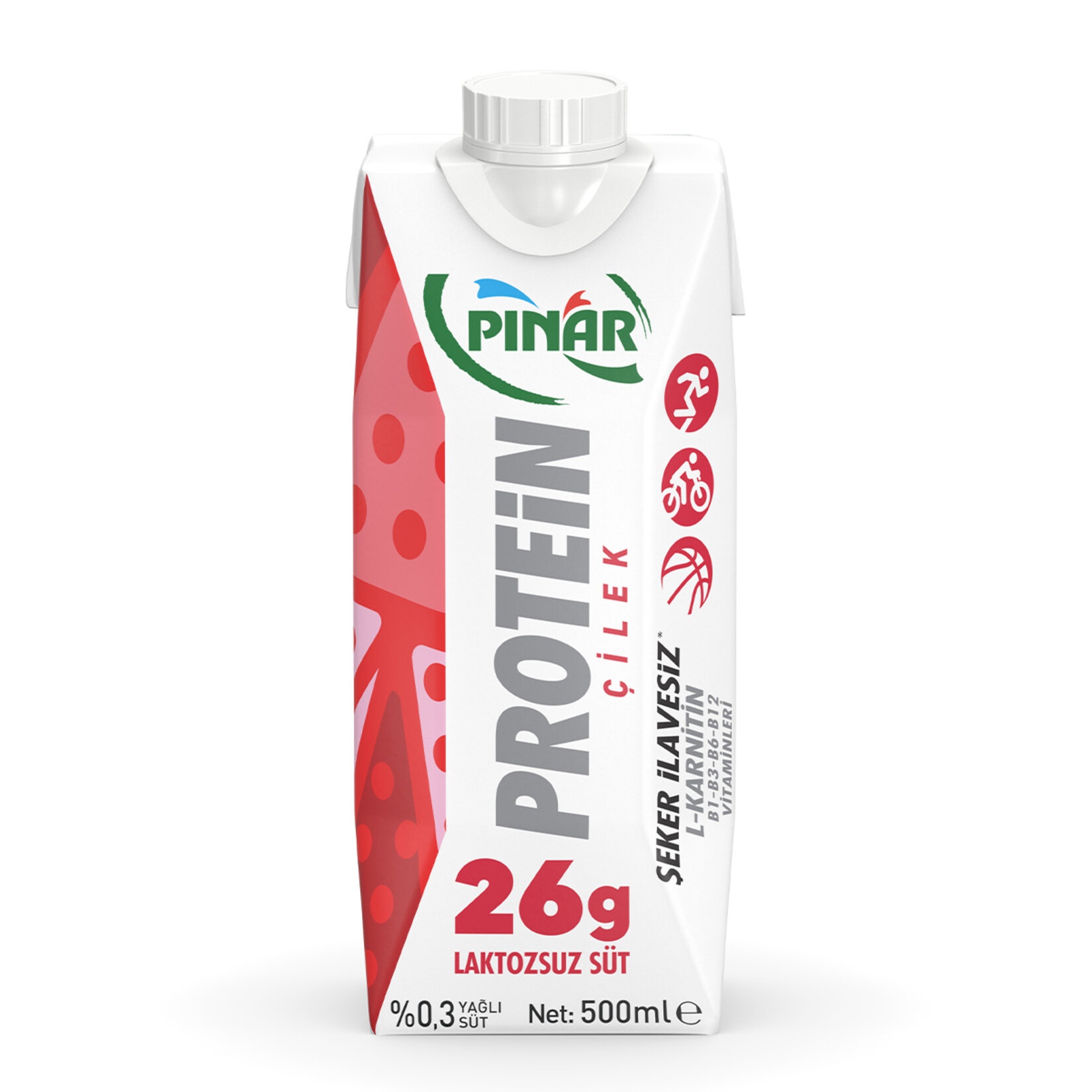 Pınar Protein Çilekli 500 Ml