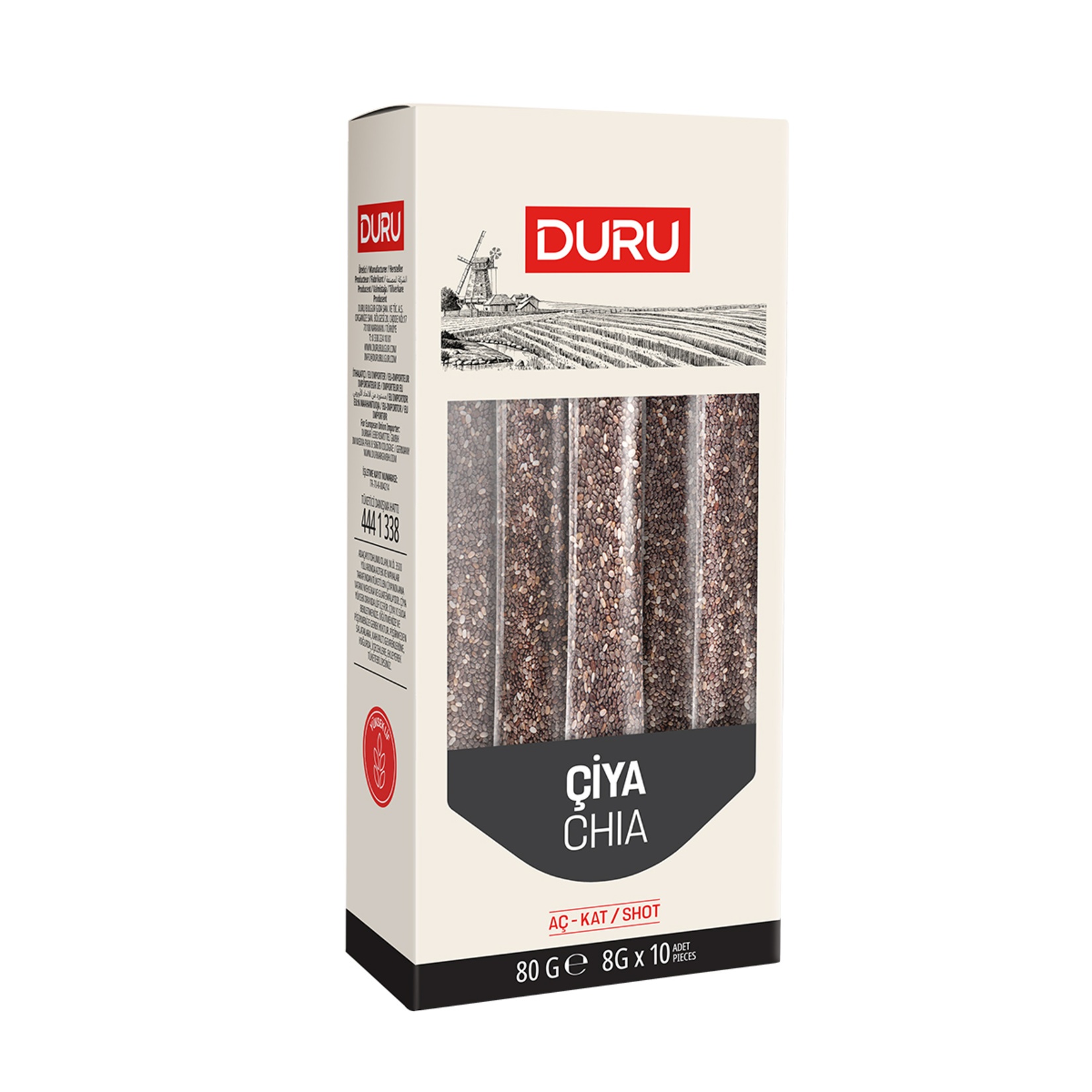 Duru Aç Kat Çiya 10x8 Gr