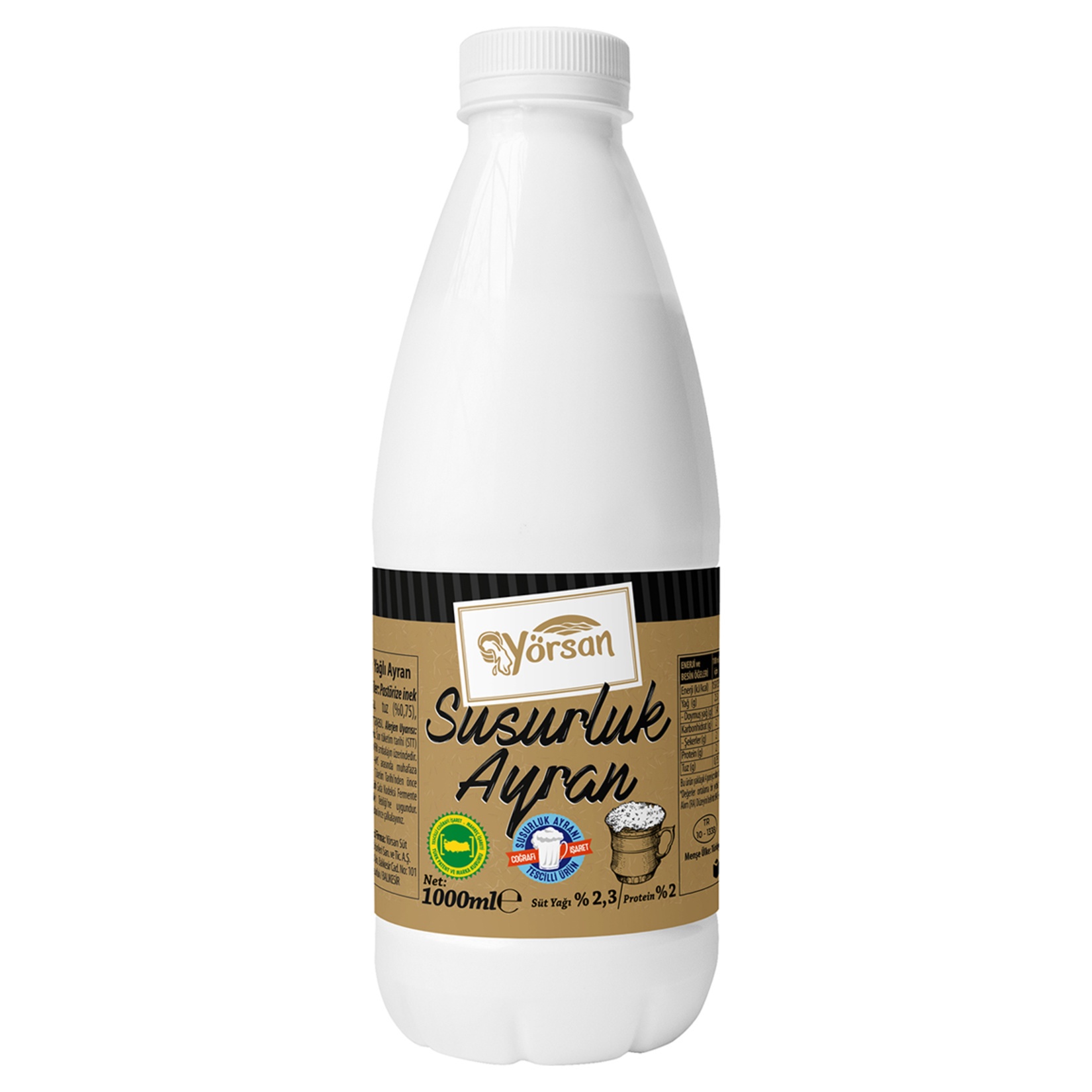 Yörsan Susurluk Ayran 1 Lt