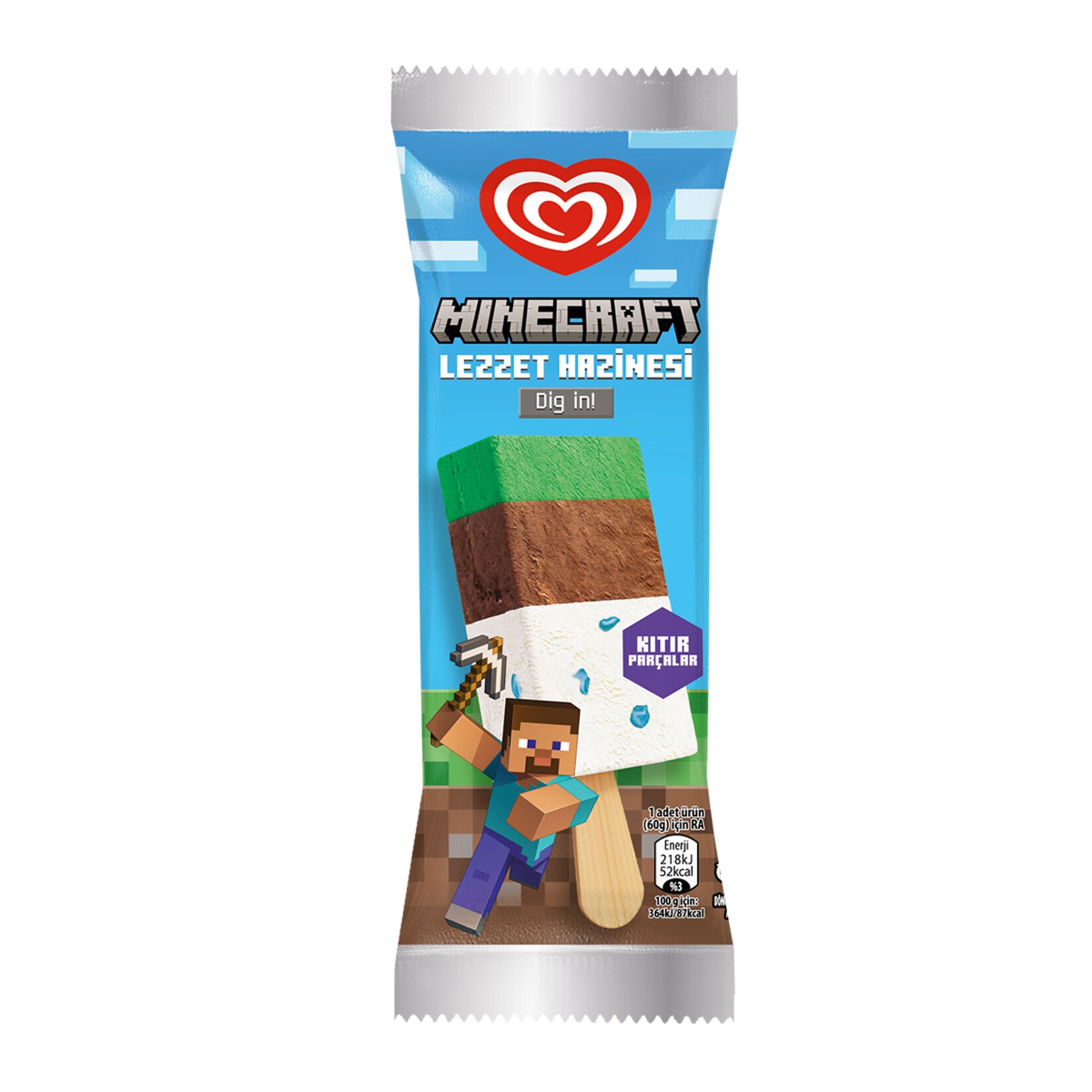 Algida Minecraft Stick 78 Ml