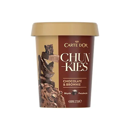 Carte d'Or Chunkies Brownie 430 Ml