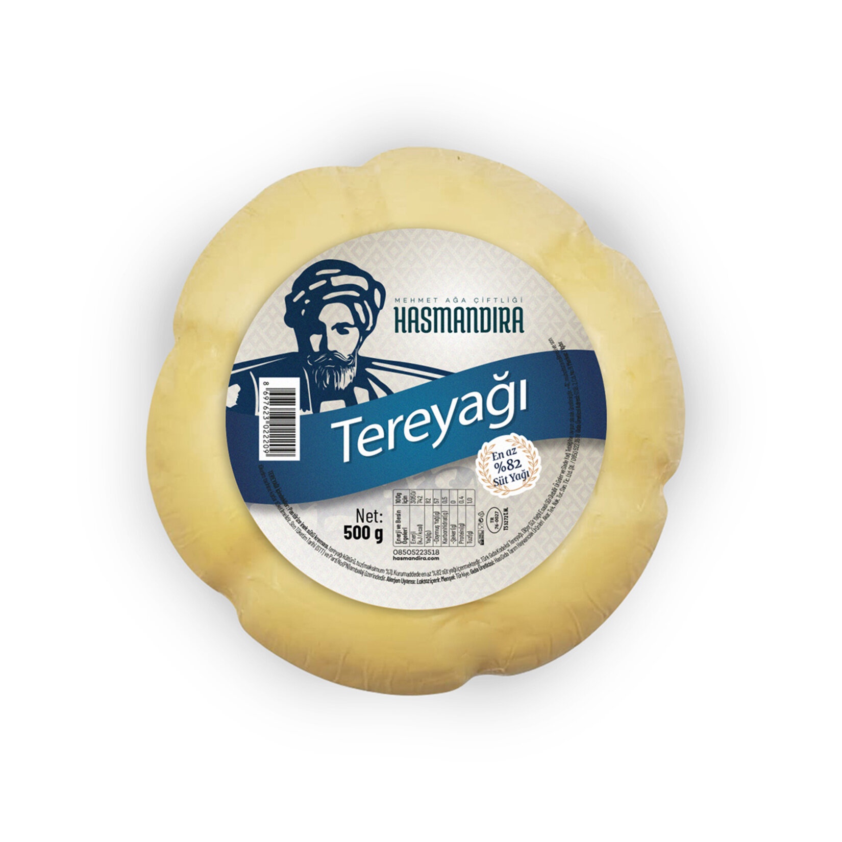 Hasmandıra Topak Tereyağı 500 Gr