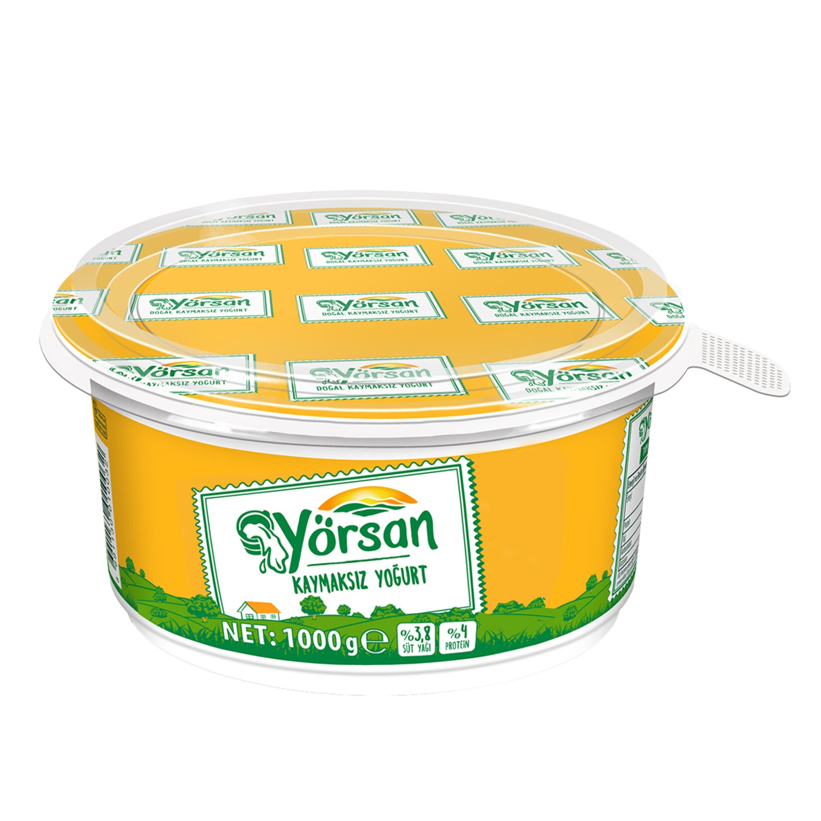 Yörsan Tam Yağlı Homojenize Yoğurt 1 Kg