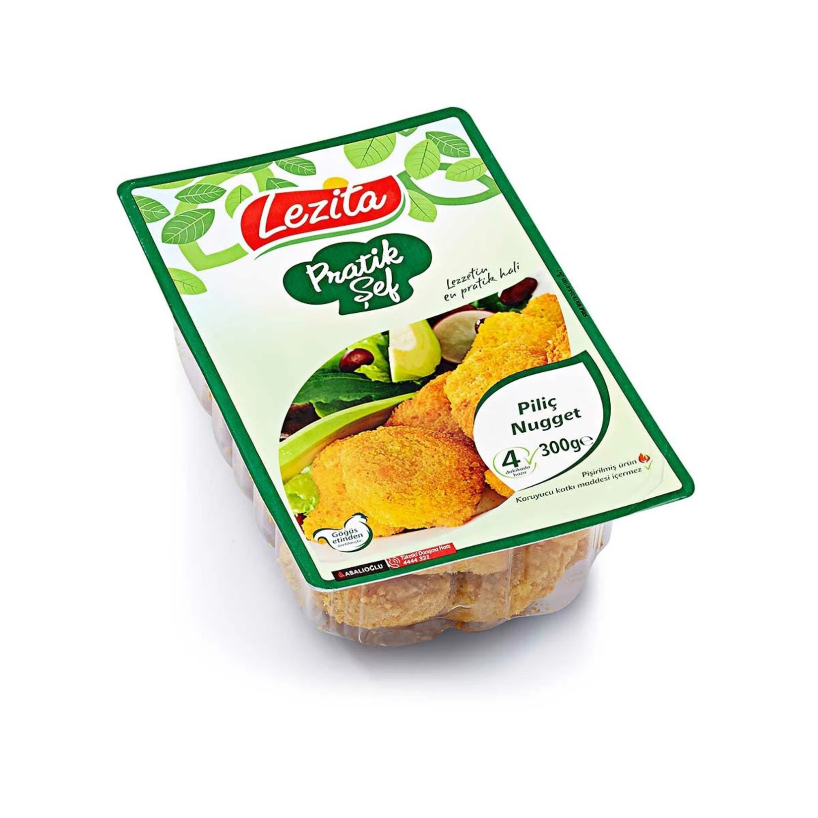 Lezita Piliç Nugget 300 Gr