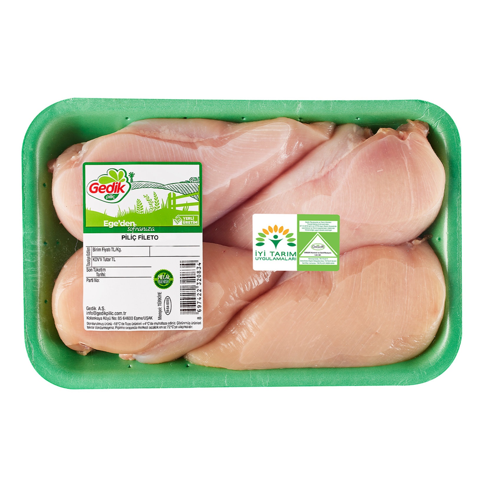 Gedik Piliç Fileto 1 Kg
