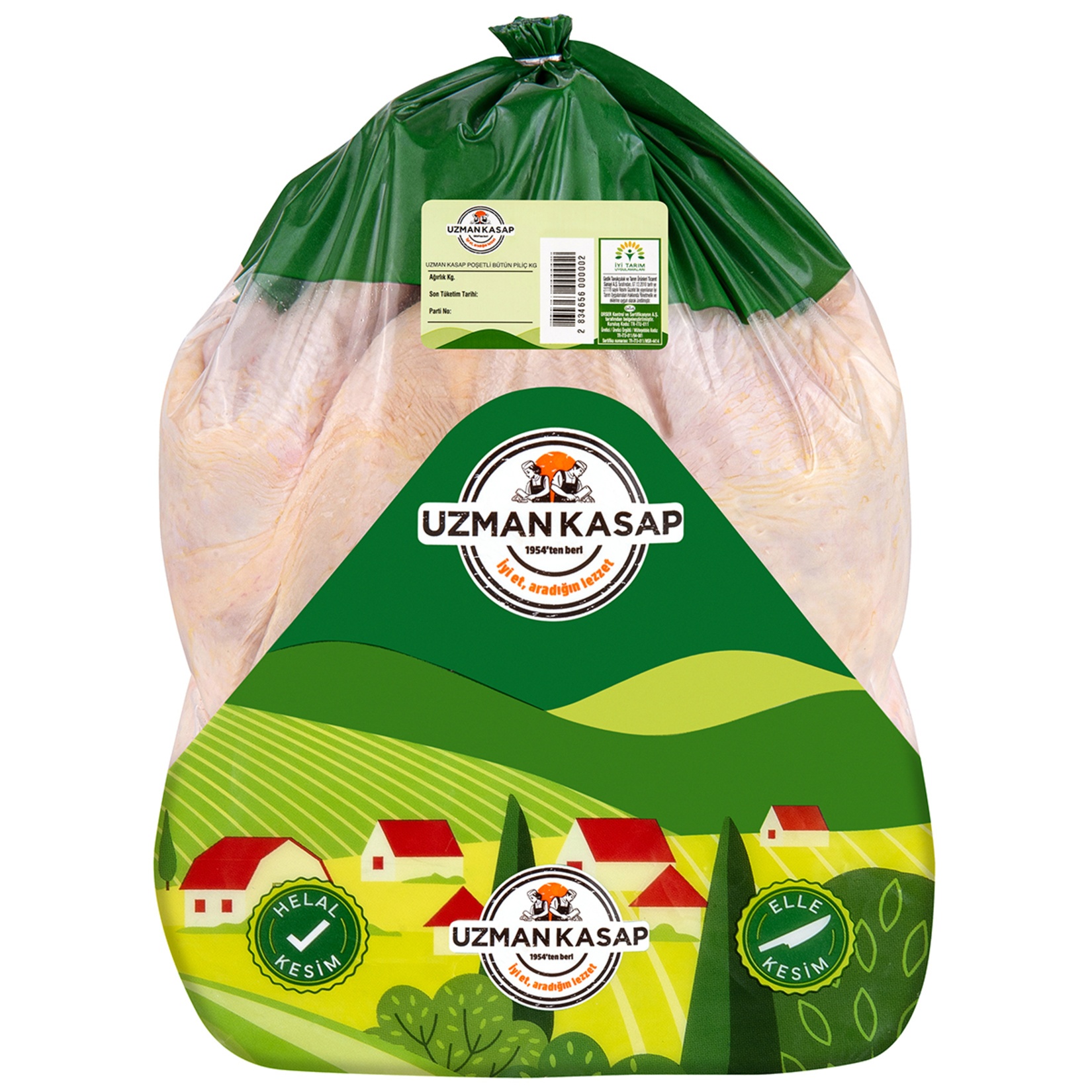 Uzman Kasap Bütün Piliç 1 Kg