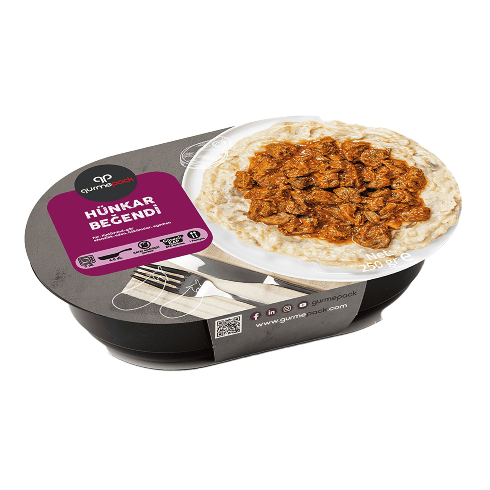 Gurmepack Hünkar Beğendi 250 Gr