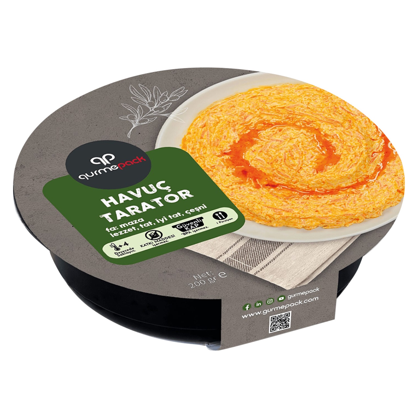 Gurmepack Havuç Tarator 200 Gr