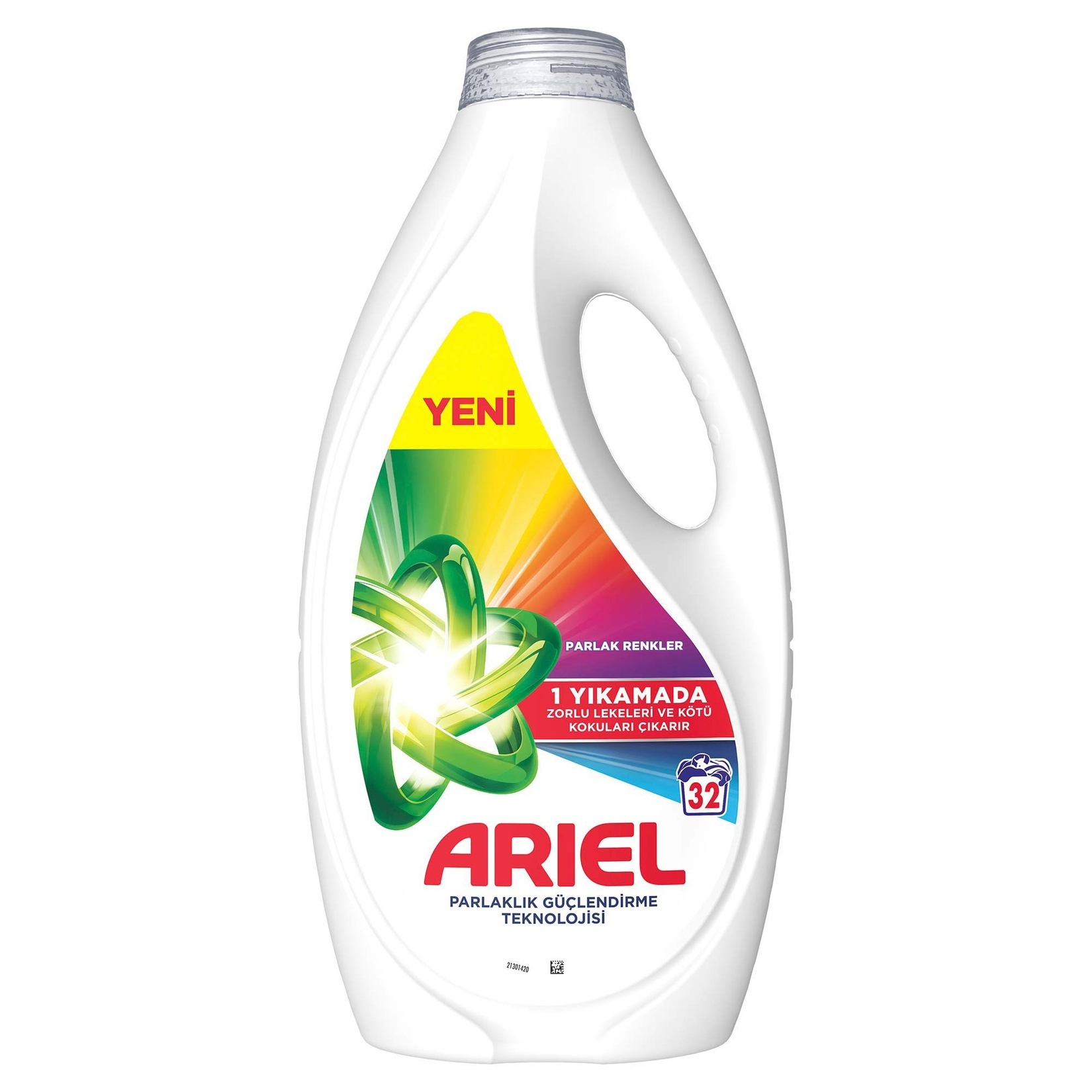 Ariel Parlak Renkler Sıvı Çamaşır Deterjanı 1.44 Lt