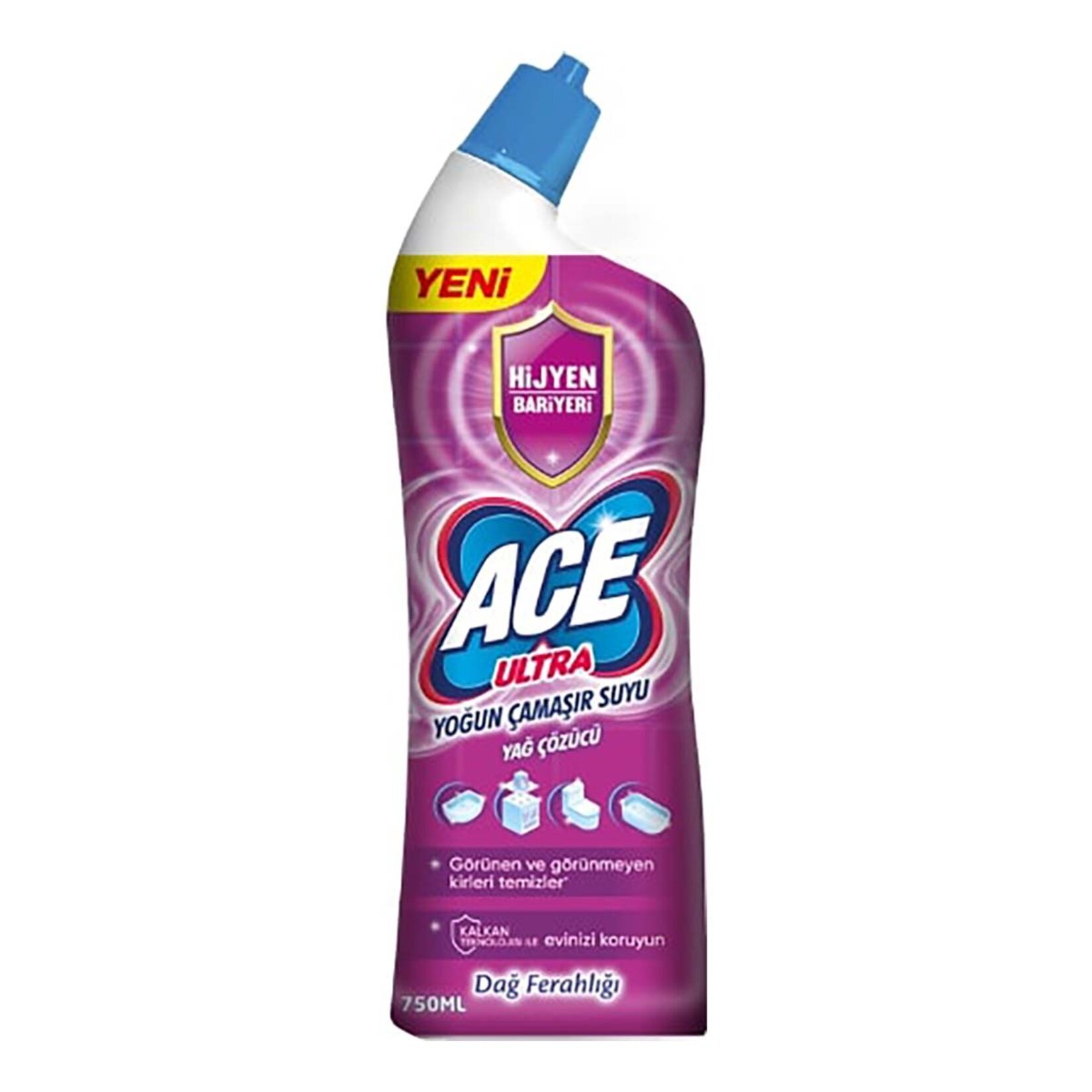 Ace Ultra Dağ Tazeliği Kıvamlı Çamaşır Suyu 750 Ml
