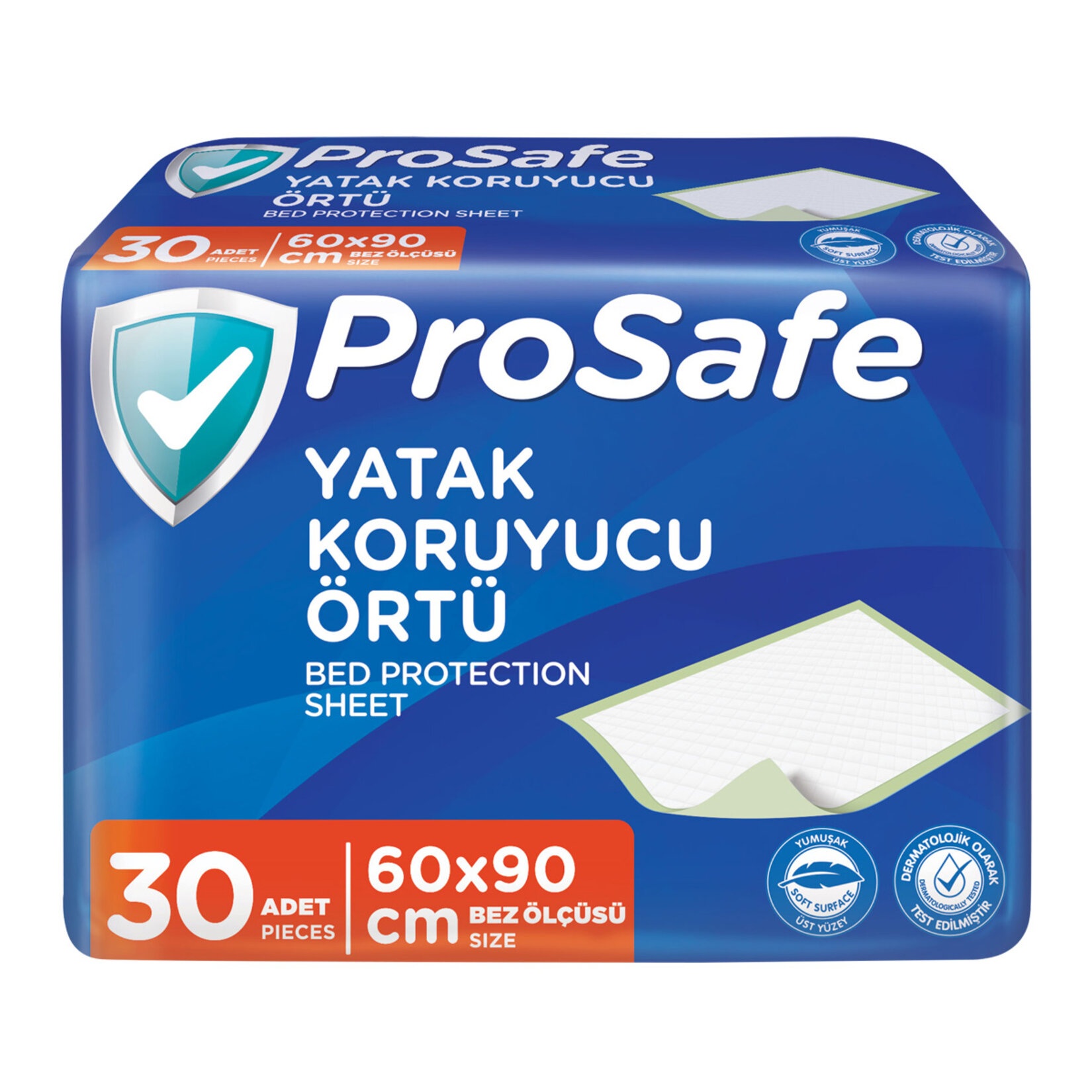 Prosafe Yatak Koruyucu Örtü 60x90 Cm 30 Adet