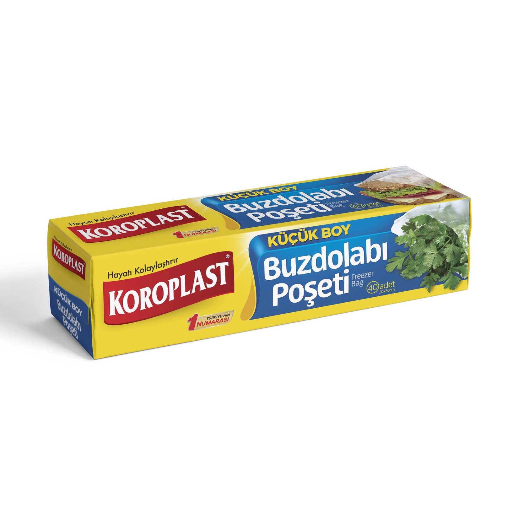 Koroplast Küçük Boy Buzdolabı Poşeti 40 Adet
