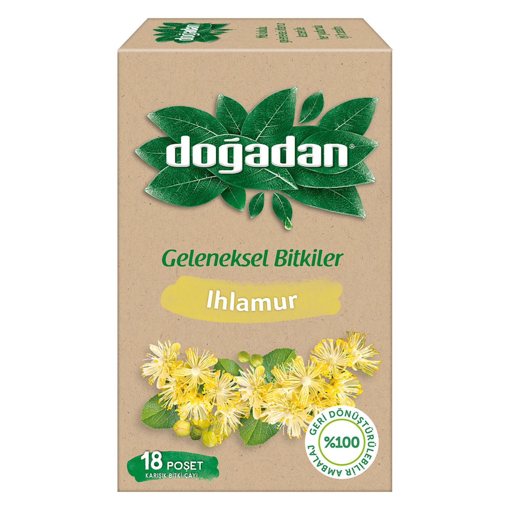 Doğadan Ihlamurlu Karışık Bitki Çayı 18'li 29 Gr