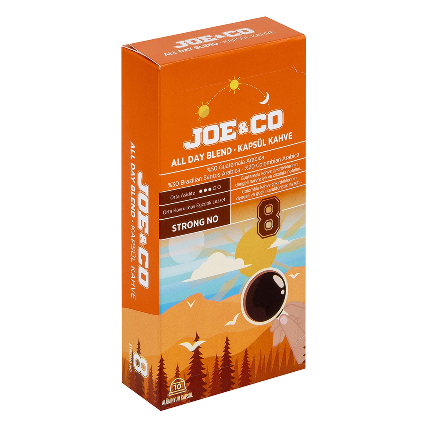 Joe & Co All Day Blend Kapsül Kahve 10'lu 55 Gr