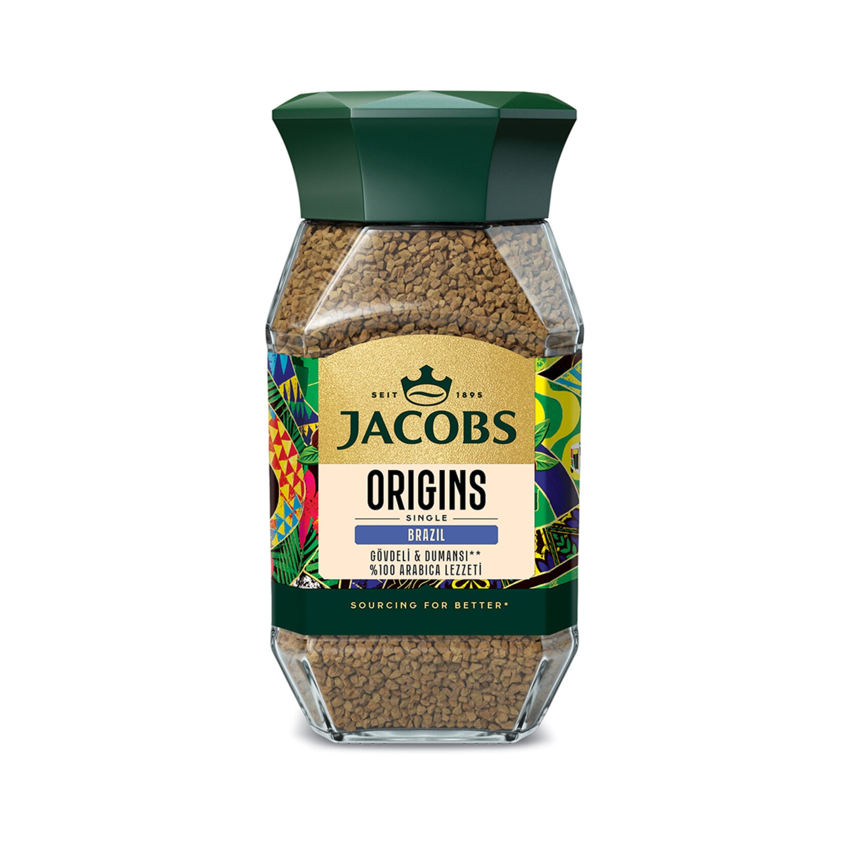 Jacobs Brazil Origin Çözünebilir Kahve 95 Gr