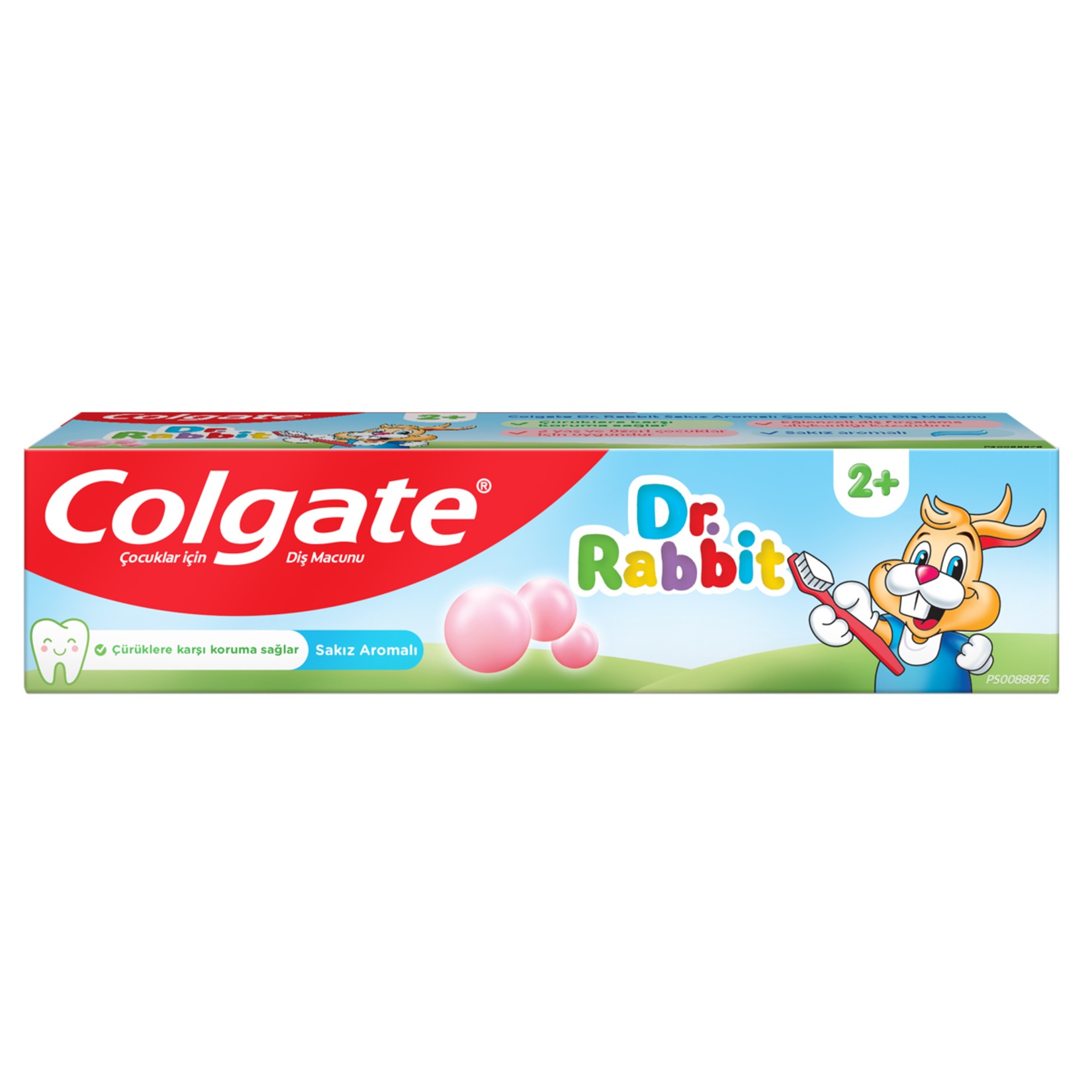 Colgate Dr. Rabbit 2+ Yaş Sakız Aromalı Diş Macunu 50 Ml