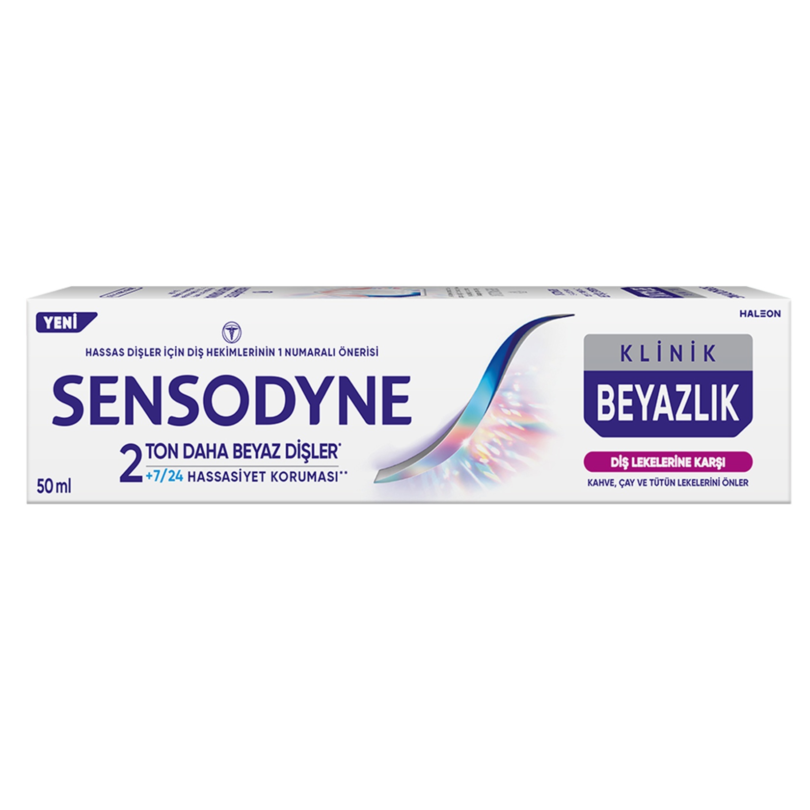 Sensodyne Klinik Beyazlık Diş Macunu 50 Ml