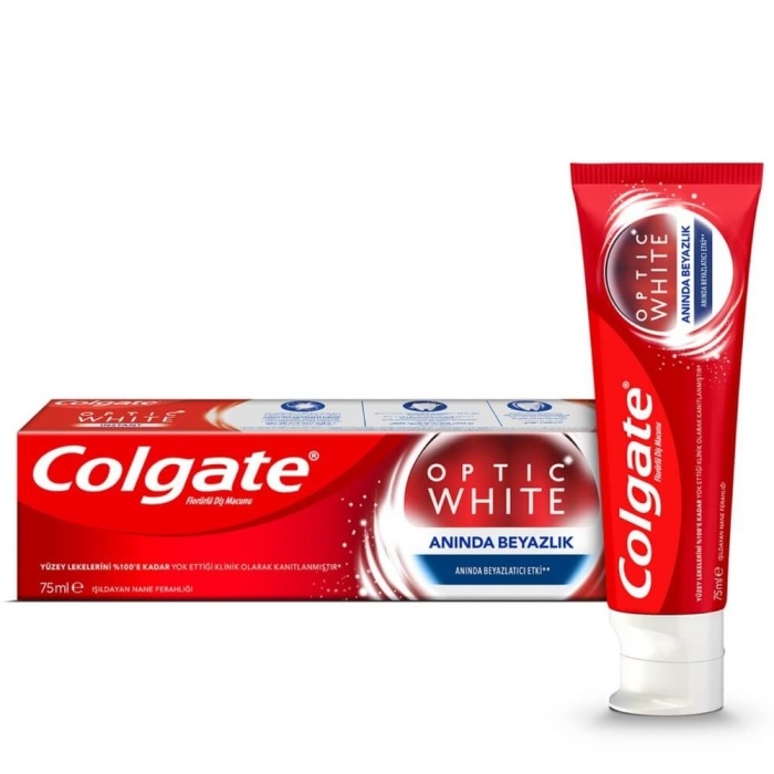 Colgate Optik Beyaz Anında Beyazlık Diş Macunu 75 Ml