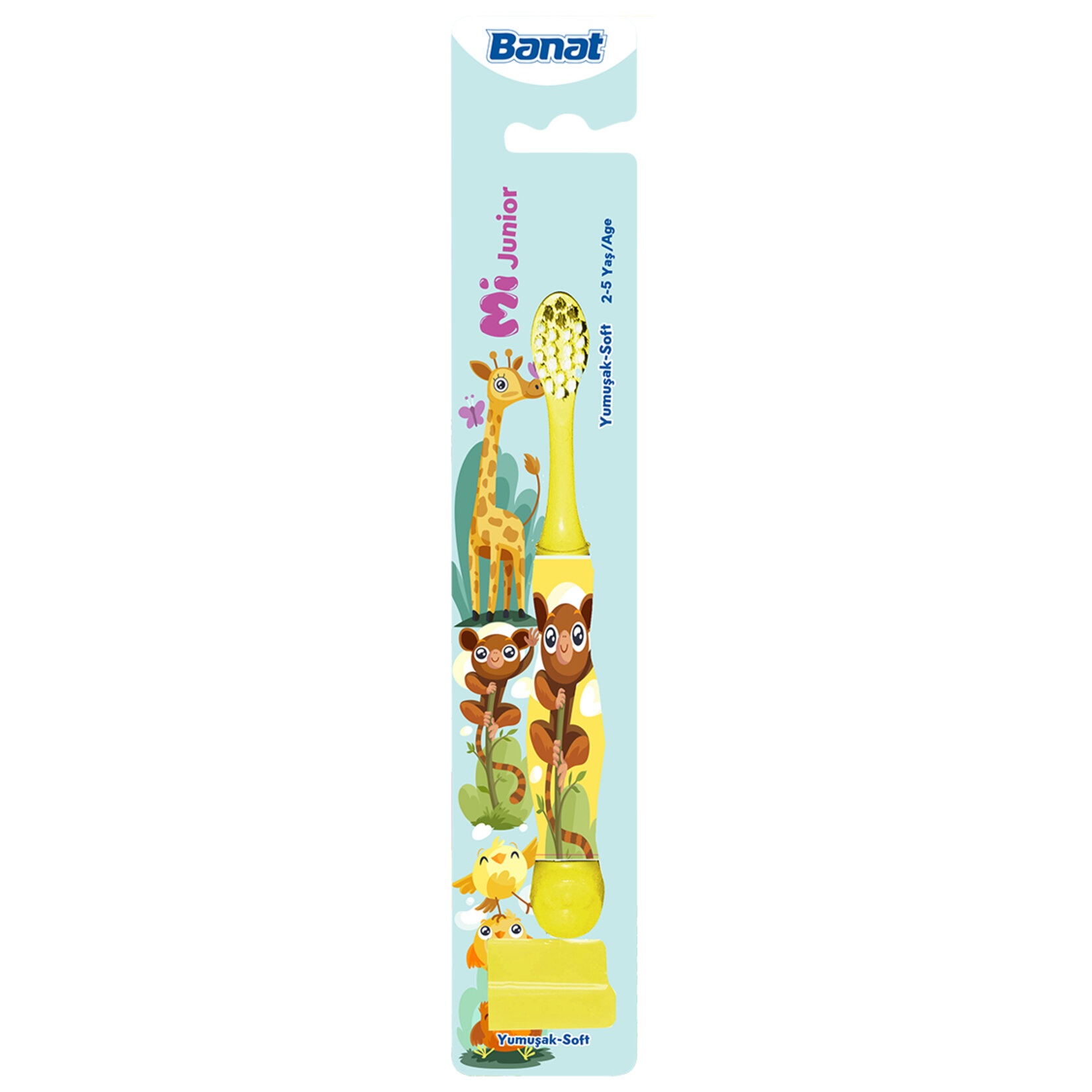 Banat Lucky Mi Junior 2-5 Yaş Çocuk Diş Fırçası 1 Adet