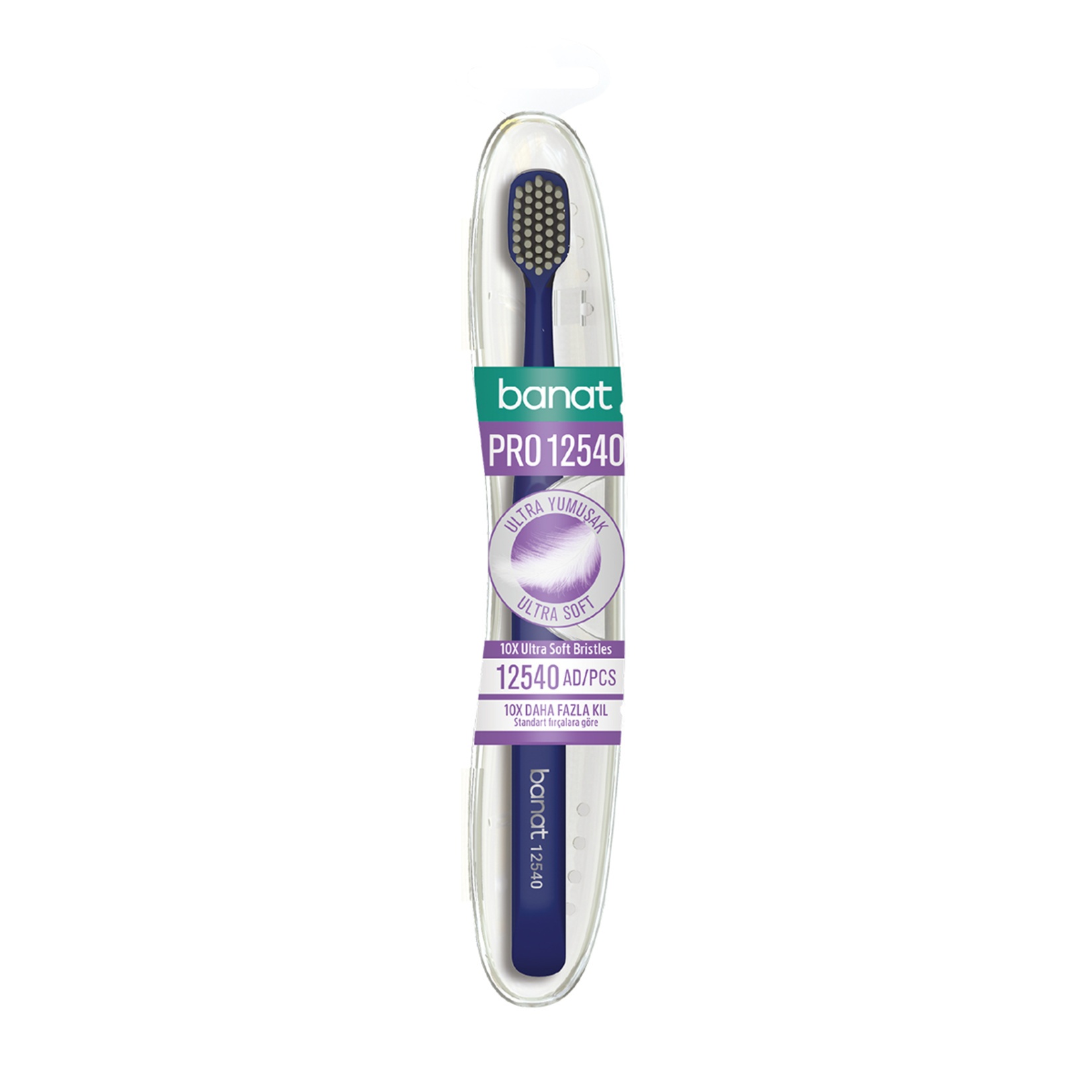 Banat Puresoft Pro 12540 Soft Diş Fırçası 1 Adet