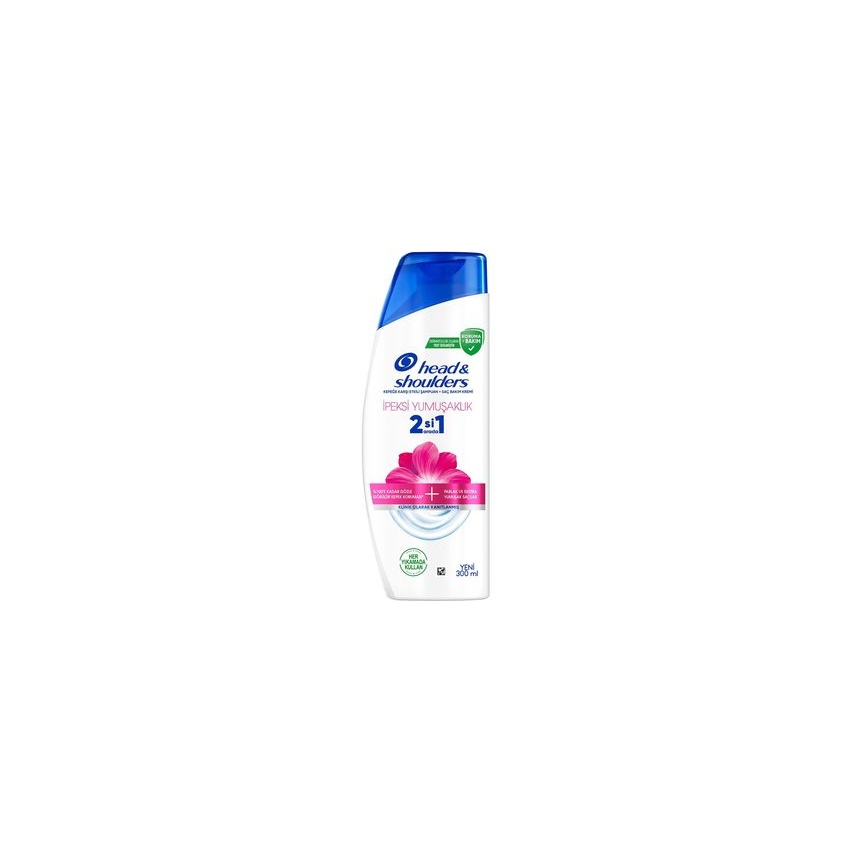 Head & Shoulders İpeksi Yumuşaklık 2'si 1 Arada Şampuan 300 Ml