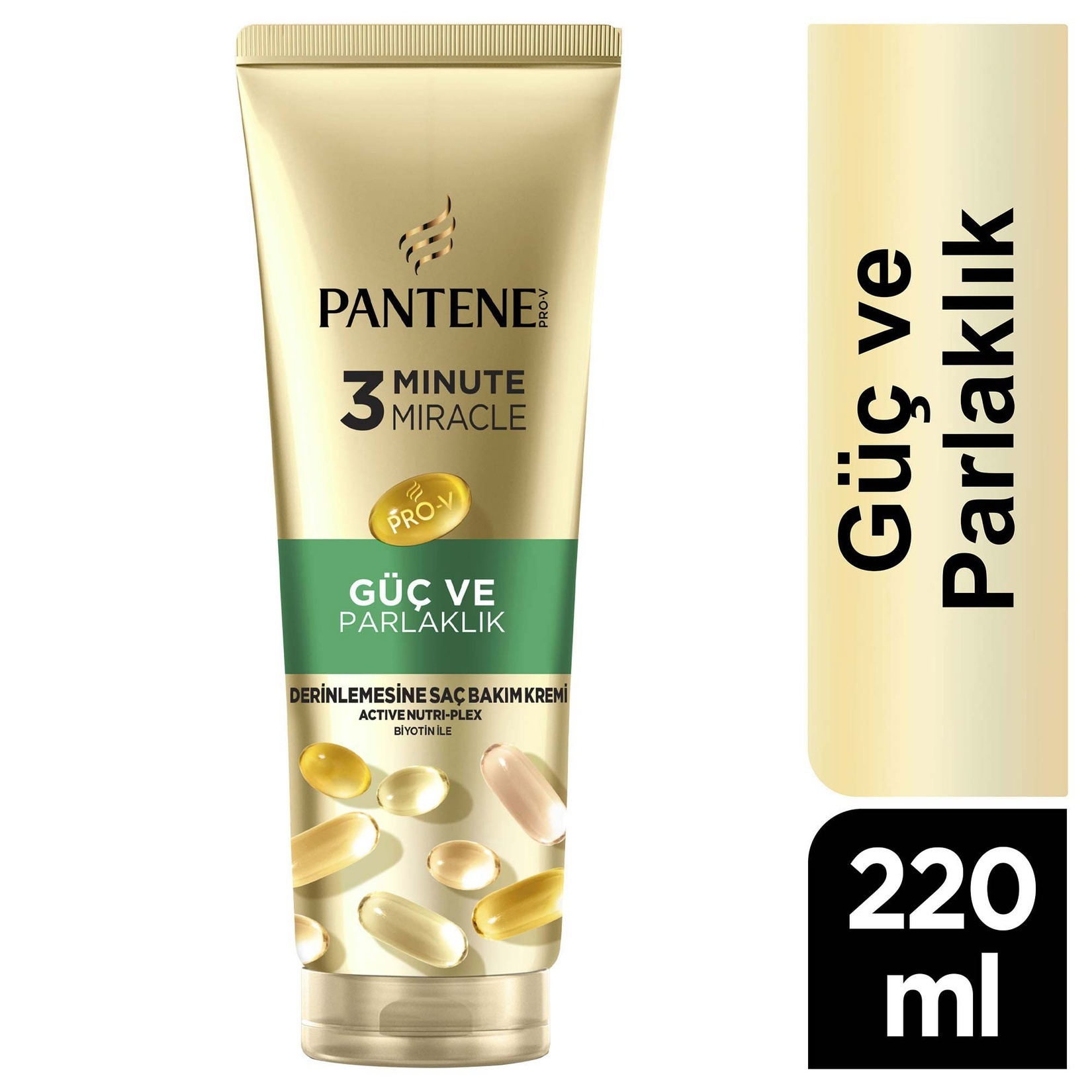 Pantene Miracle Serum Güç & Parlaklık Saç Kremi 220 Ml