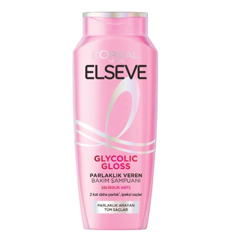 Elseve Glycolic Gloss Parlaklık Veren Bakım Şampuanı 300 Ml