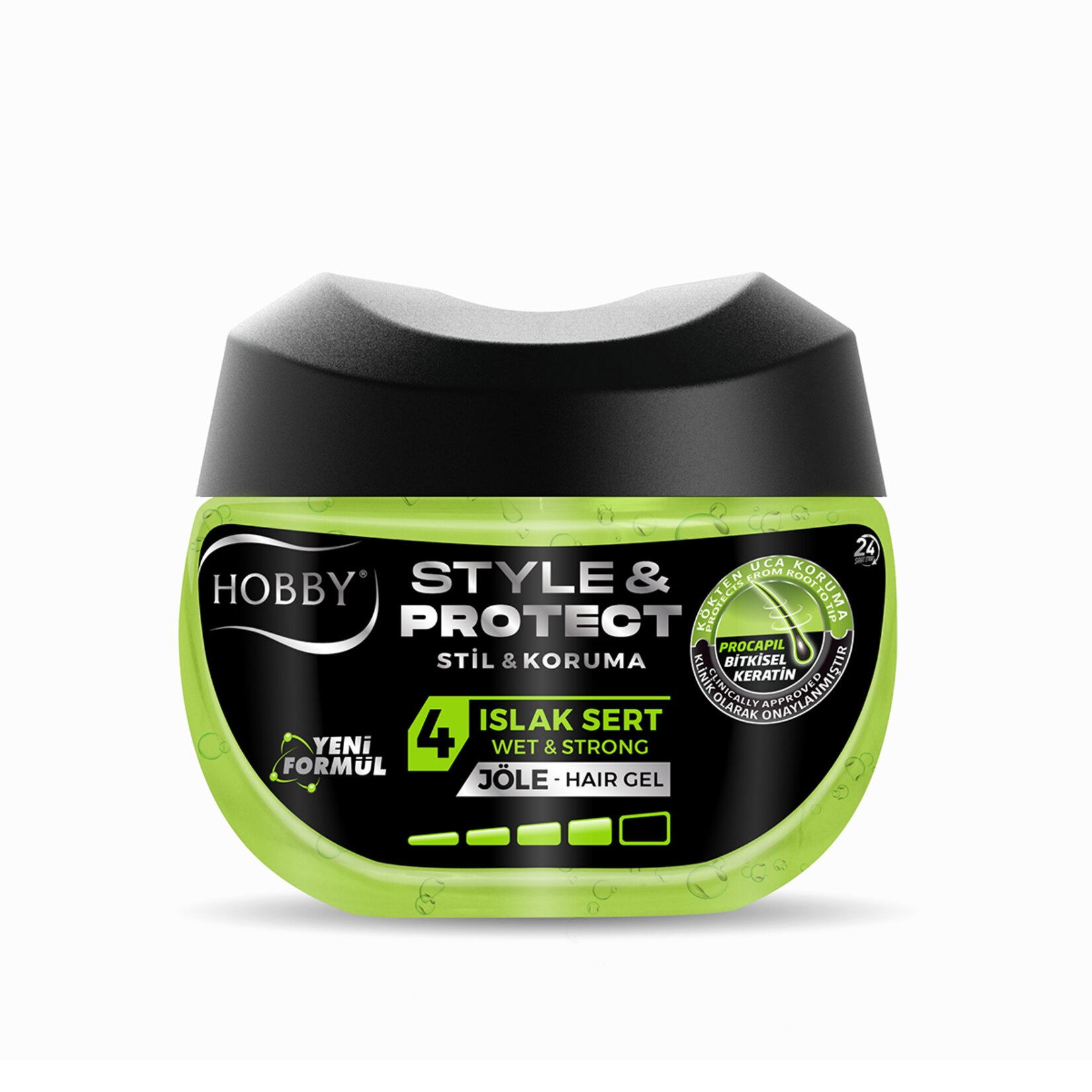 Hobby Style & Protect Islak Sert Jöle 400 Ml