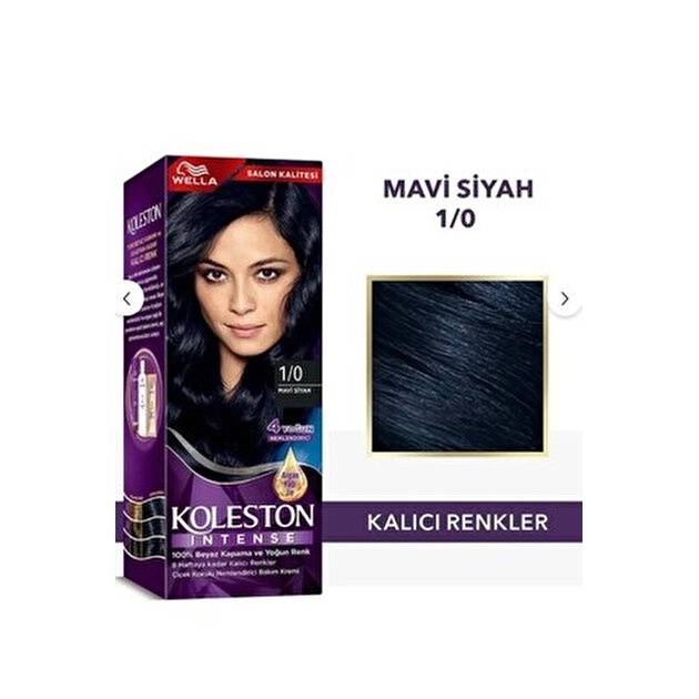 Koleston Intense 1/0 Mavi Siyah Saç Boyası 1 Adet