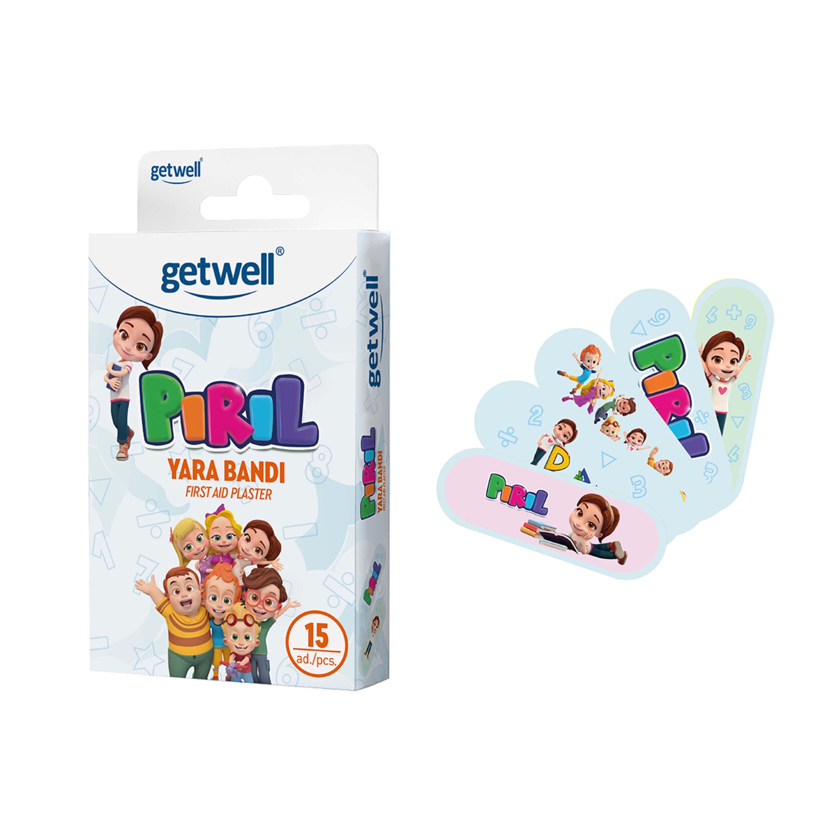 Getwell Süper Boy Yara Bandı 15 Adet
