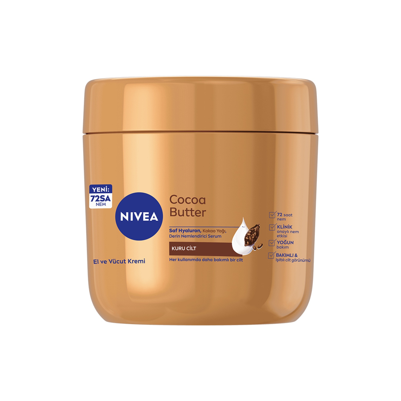 Nivea Cocoa Butter El Ve Vücut Bakım Kremi 400 Ml