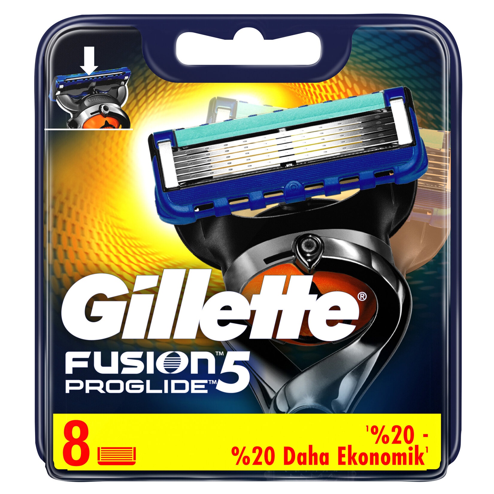 Gillette Fusion Proglide Manuel Tıraş Bıçağı 4 Adet