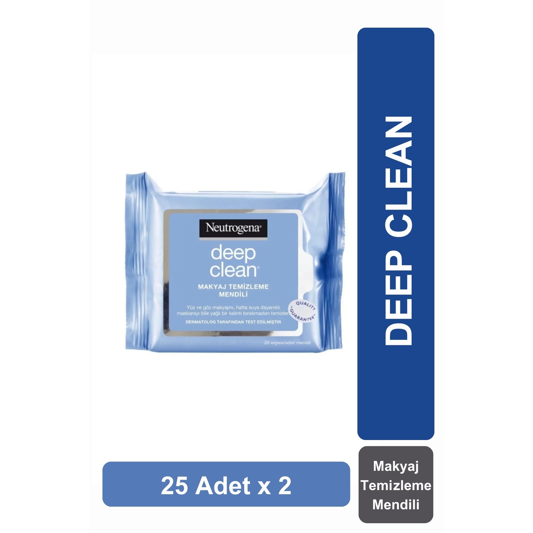 Neutrogena Deep Clean Makyaj Temizleme Mendili 25 Adet
