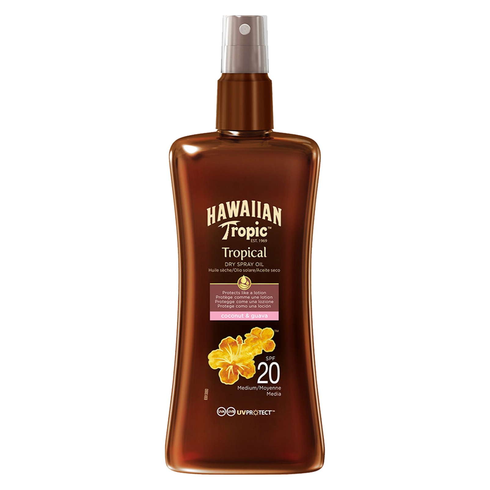 Hawaiian Tropic Protect Carrot Oil Spray 20 SPF 200 Ml