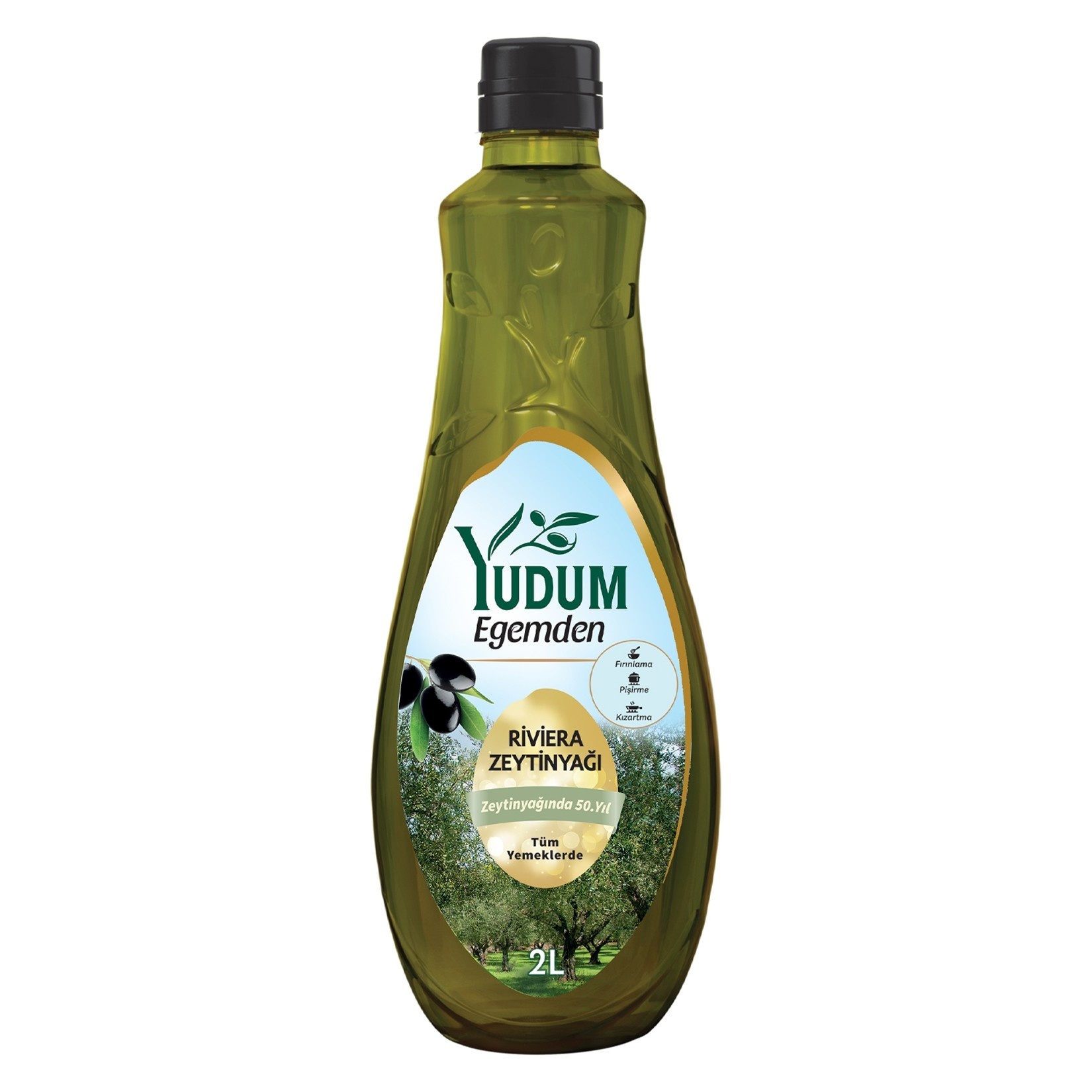 Yudum Egemden Riviera Zeytinyağı 2 Lt