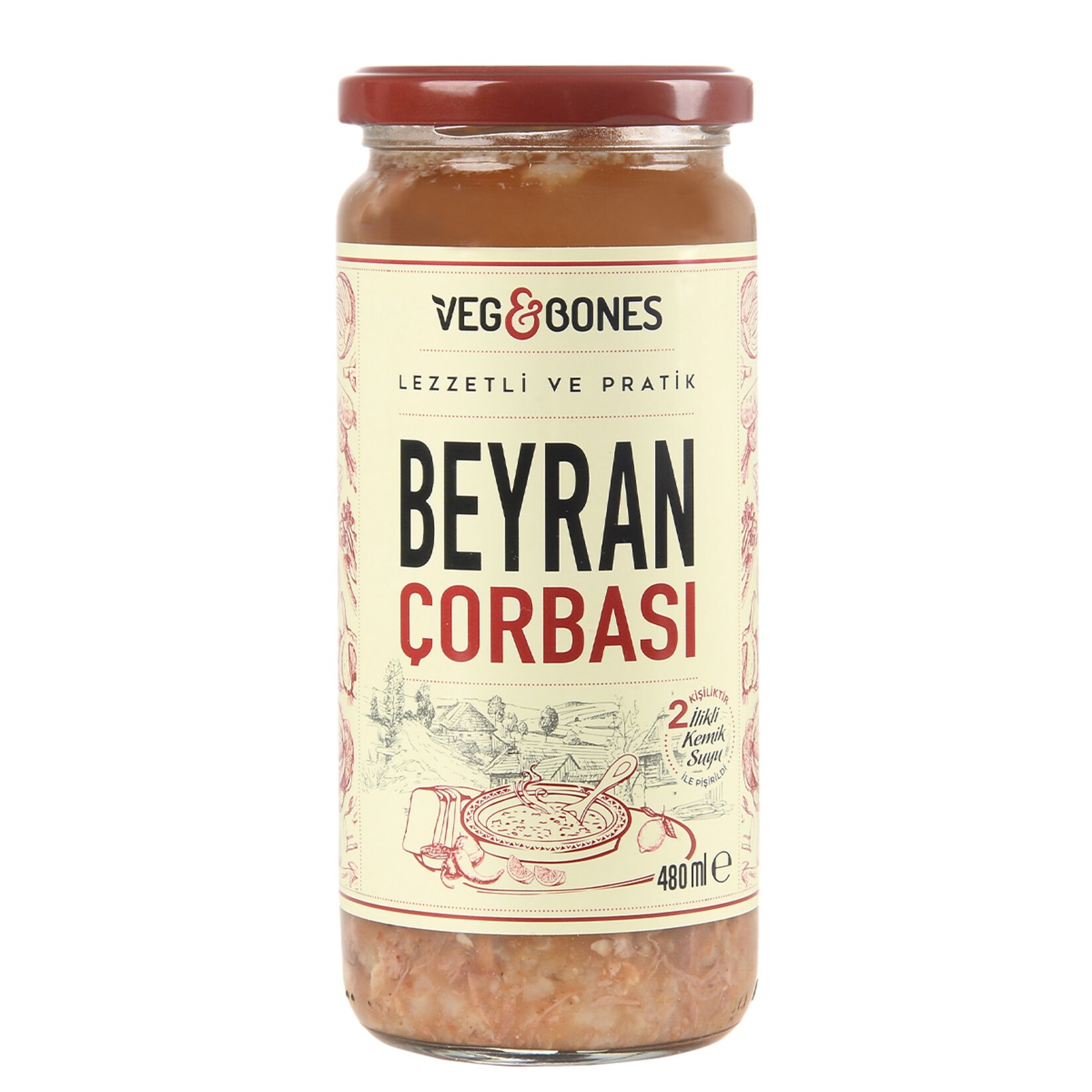 Veg & Bones Beyran Çorbası 480 Ml