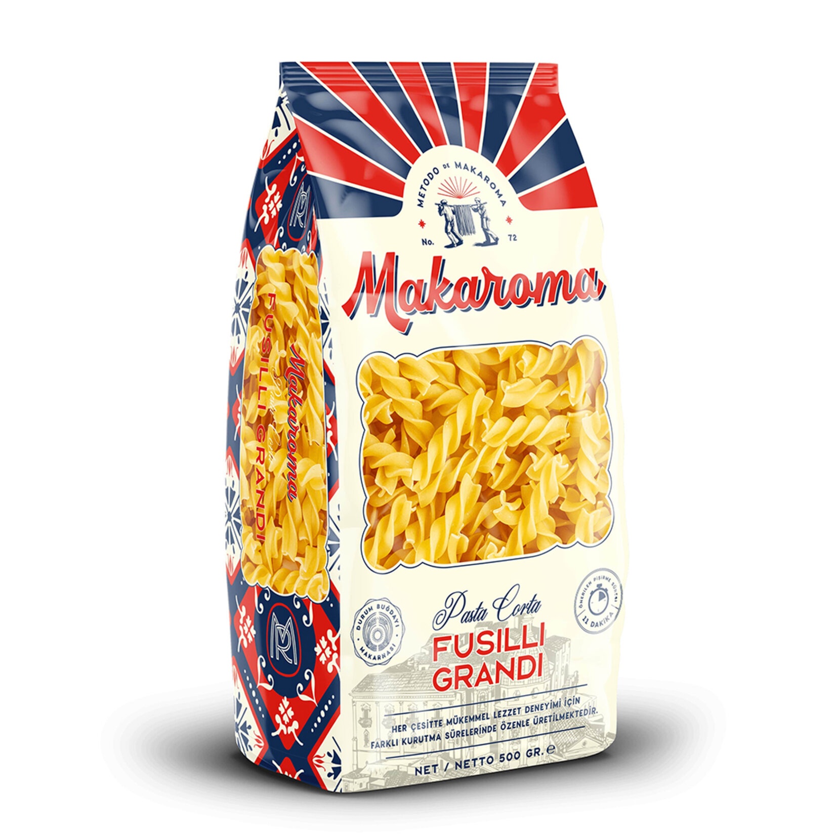 Makaroma Fusilli Grandi Burgu 500 Gr