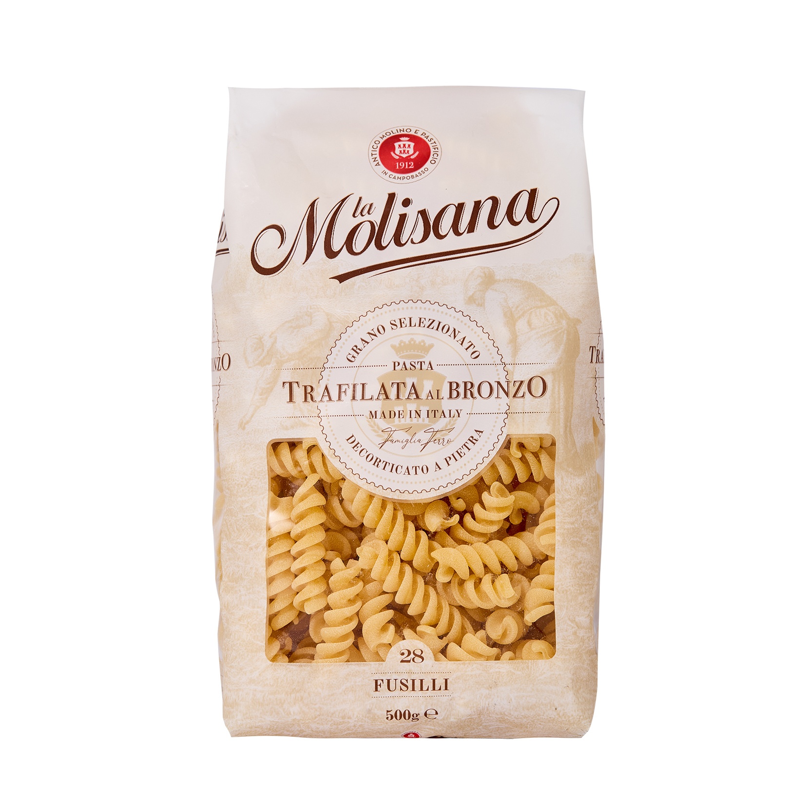 La Molisana Fusilli N28 Sade Burgu Makarna 500 Gr