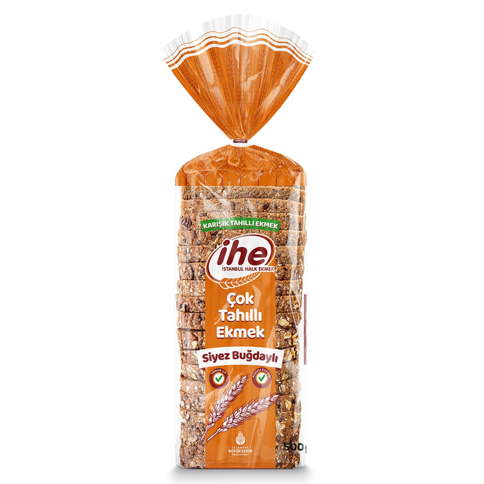 İHE Çok Tahıllı Ekmek 500 Gr