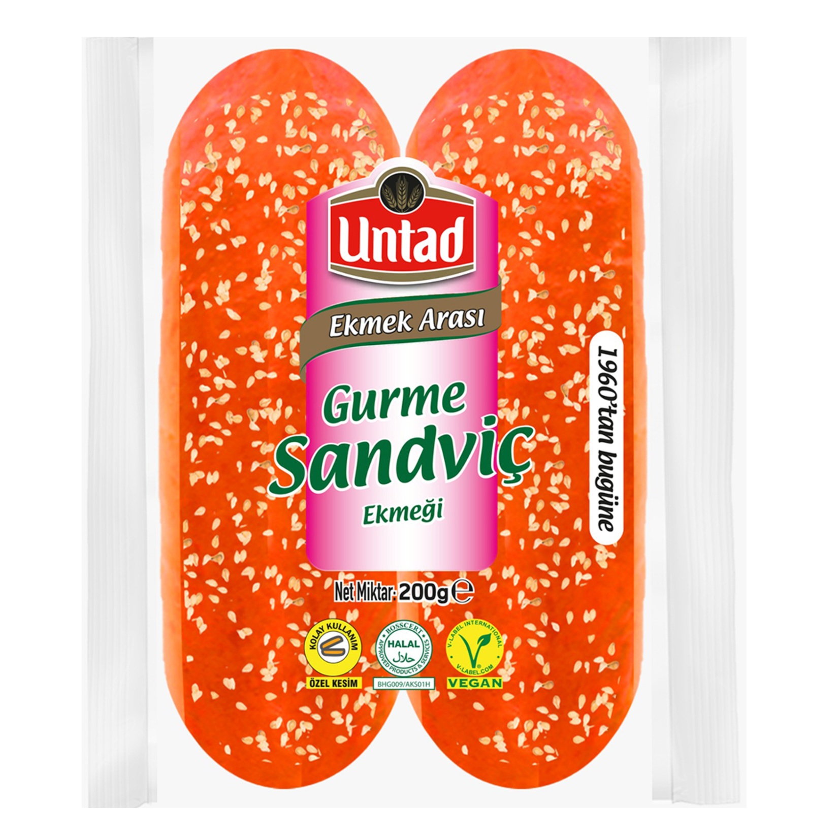Untad Gurme Sandviç 2li 200 Gr