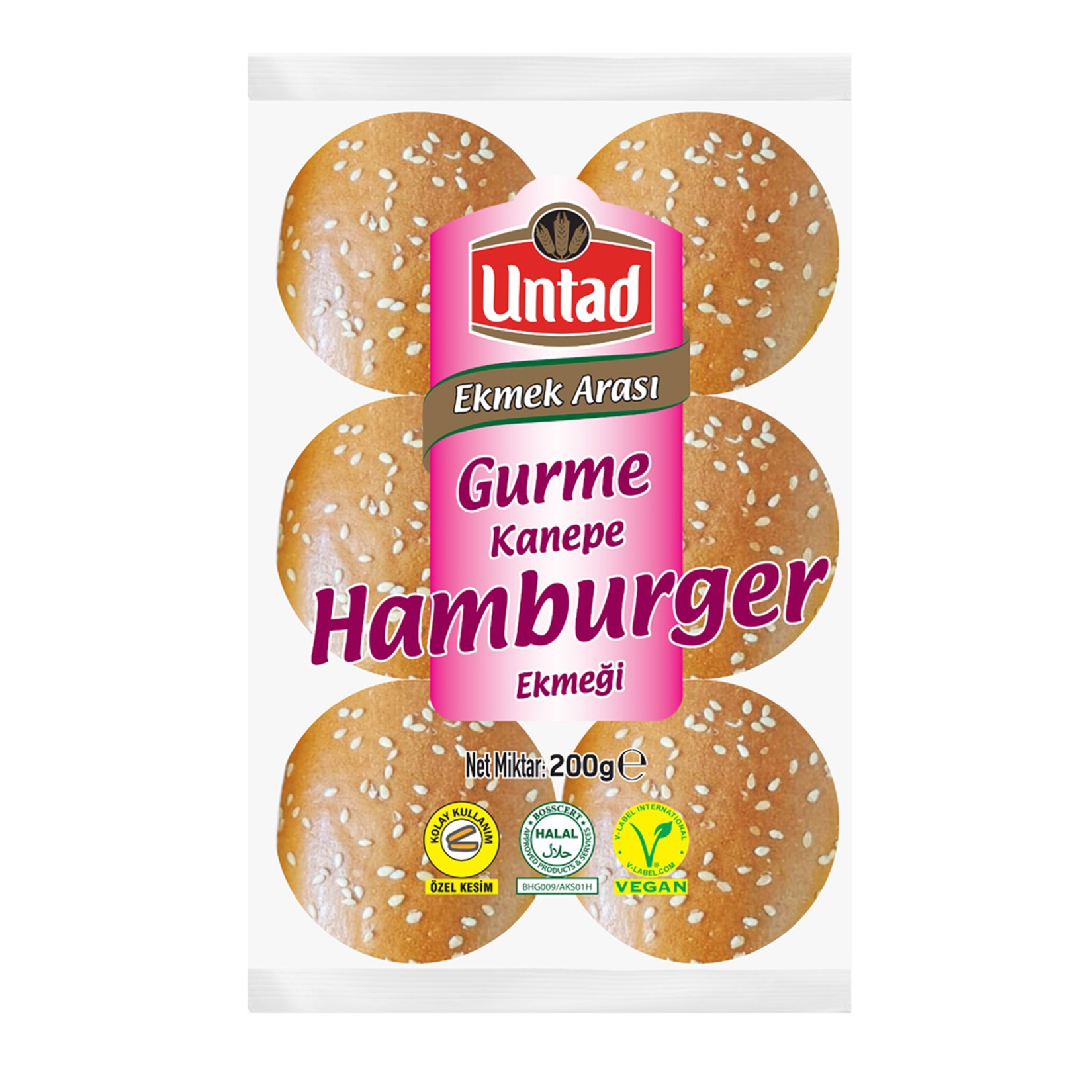 Untad Kanepe Sandviç 6 Adet 200 Gr