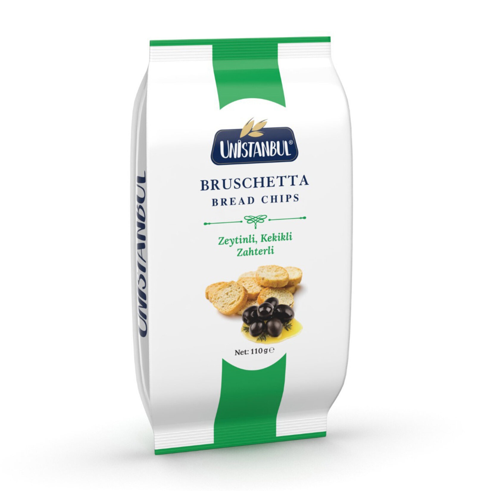 Unistanbul Zeytin-Kekik-Zahterli Ekmek Kıtırı 110 Gr