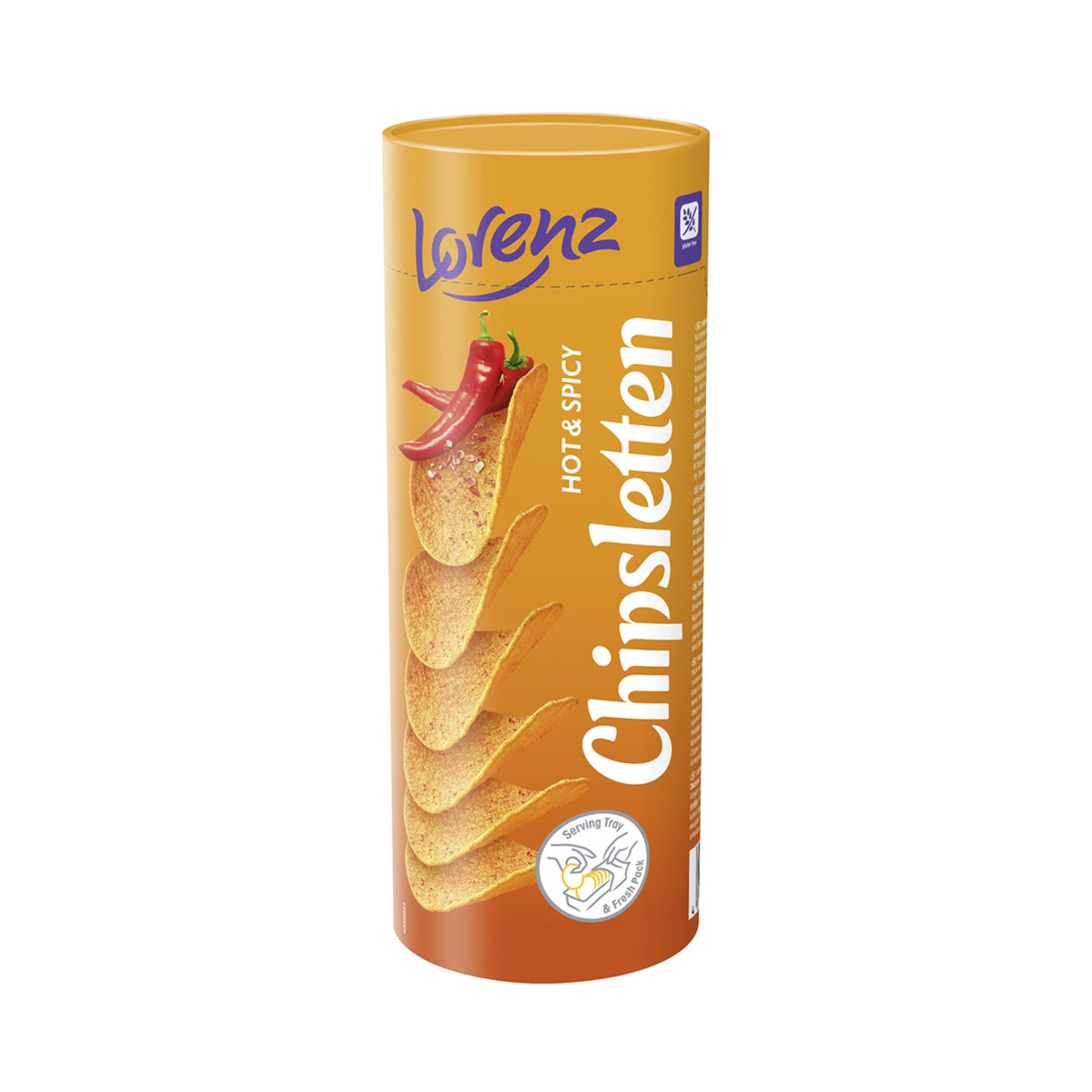 Lorenz Acı Baharat Aromalı Patates Cipsi 100 Gr