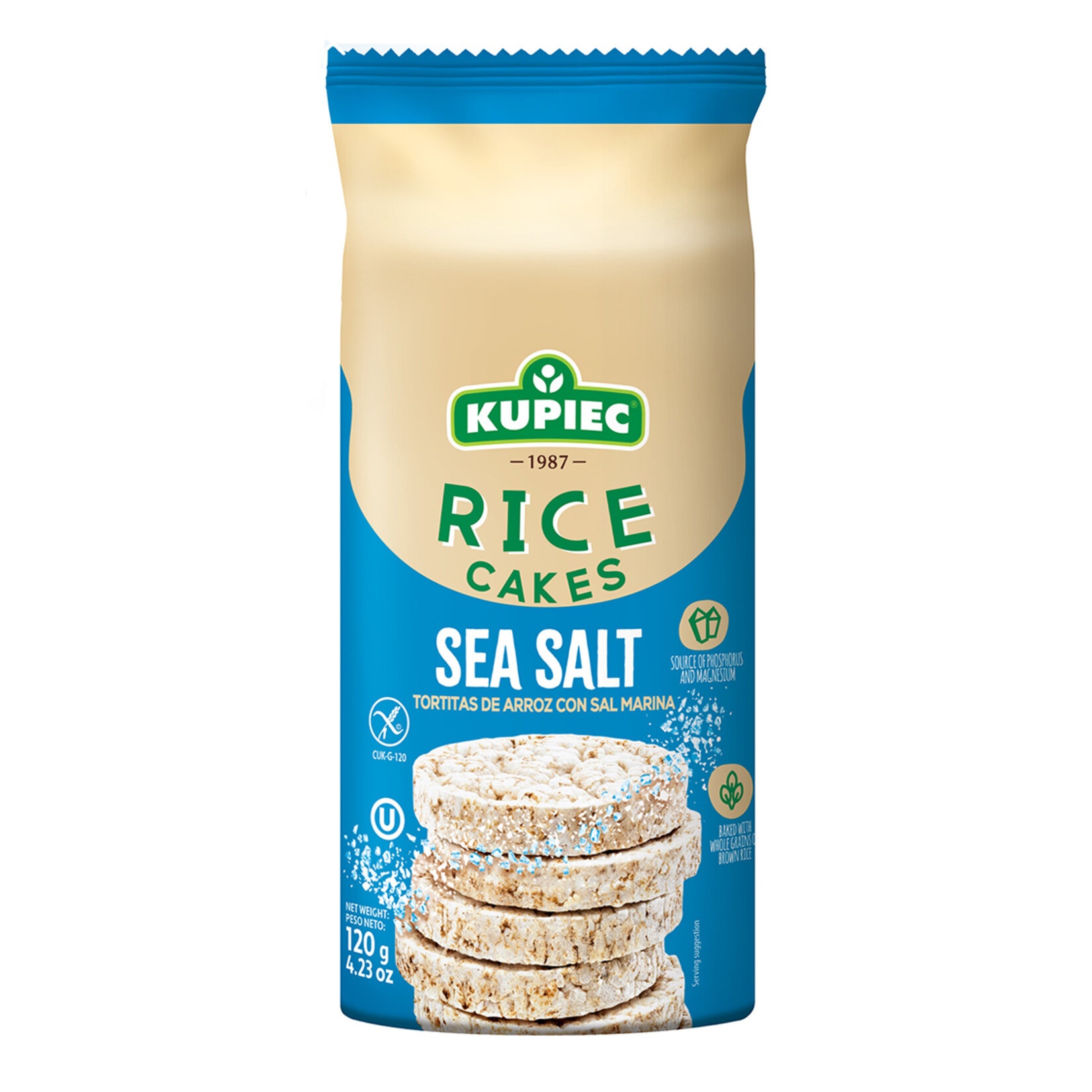 Kupiec Deniz Tuzlu Pirinç Patlağı 120 Gr