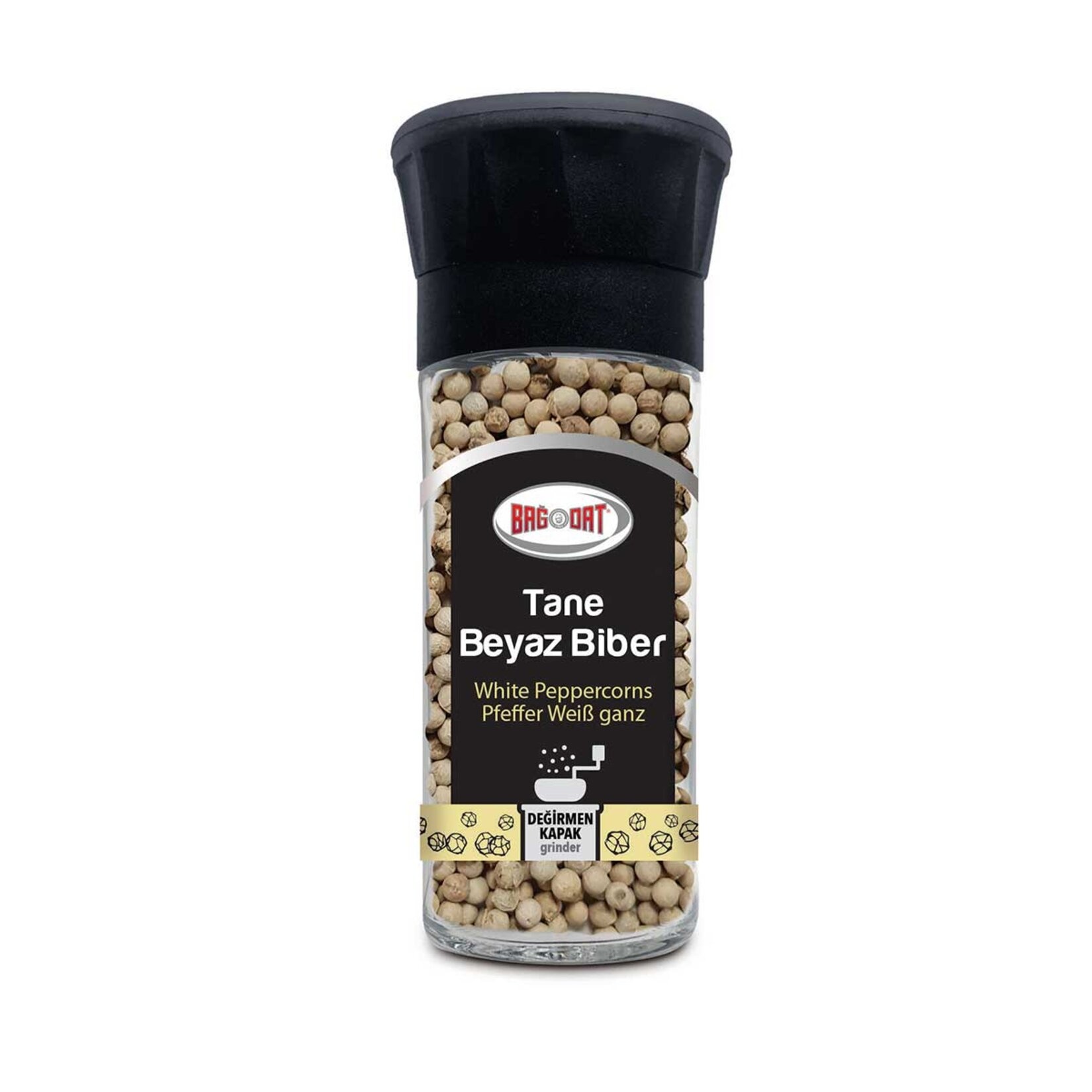 Bağdat Değirmen Tane Beyaz Biber 59 Gr